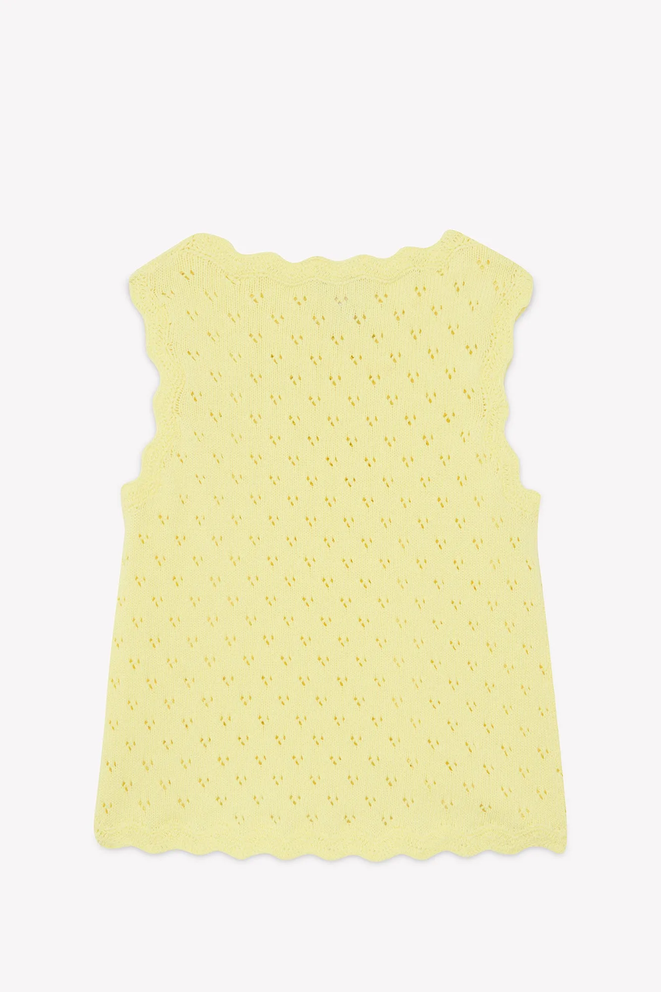 Bonton Noix Jaune top gul bomuld