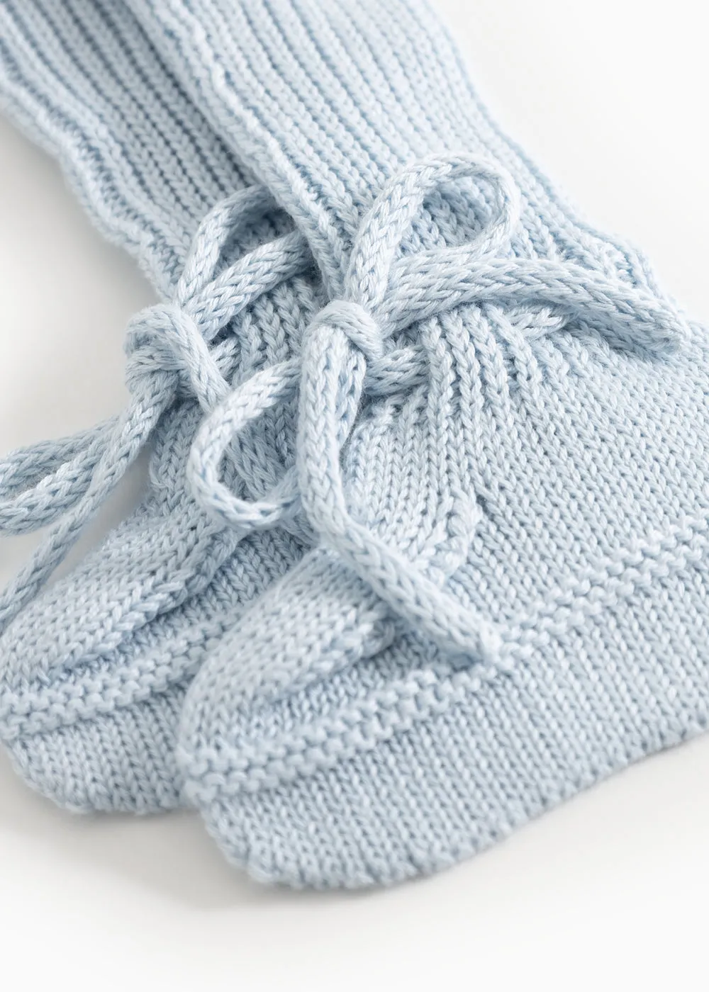 MarMar Abootie strikfutter Cerulean Sky strik