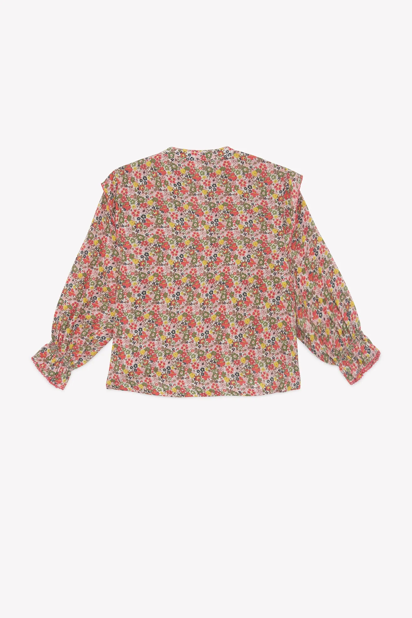 Bonton Mona skjorte blomstret gaze Meadow 2A