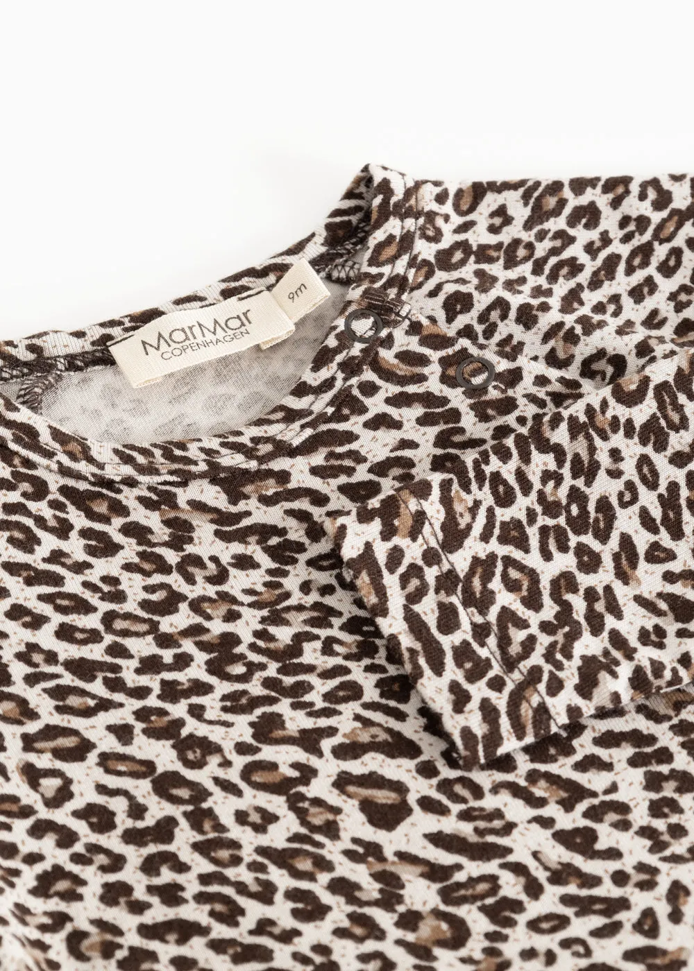 MarMar Leo Body LS bodystocking Dark Brown Leo