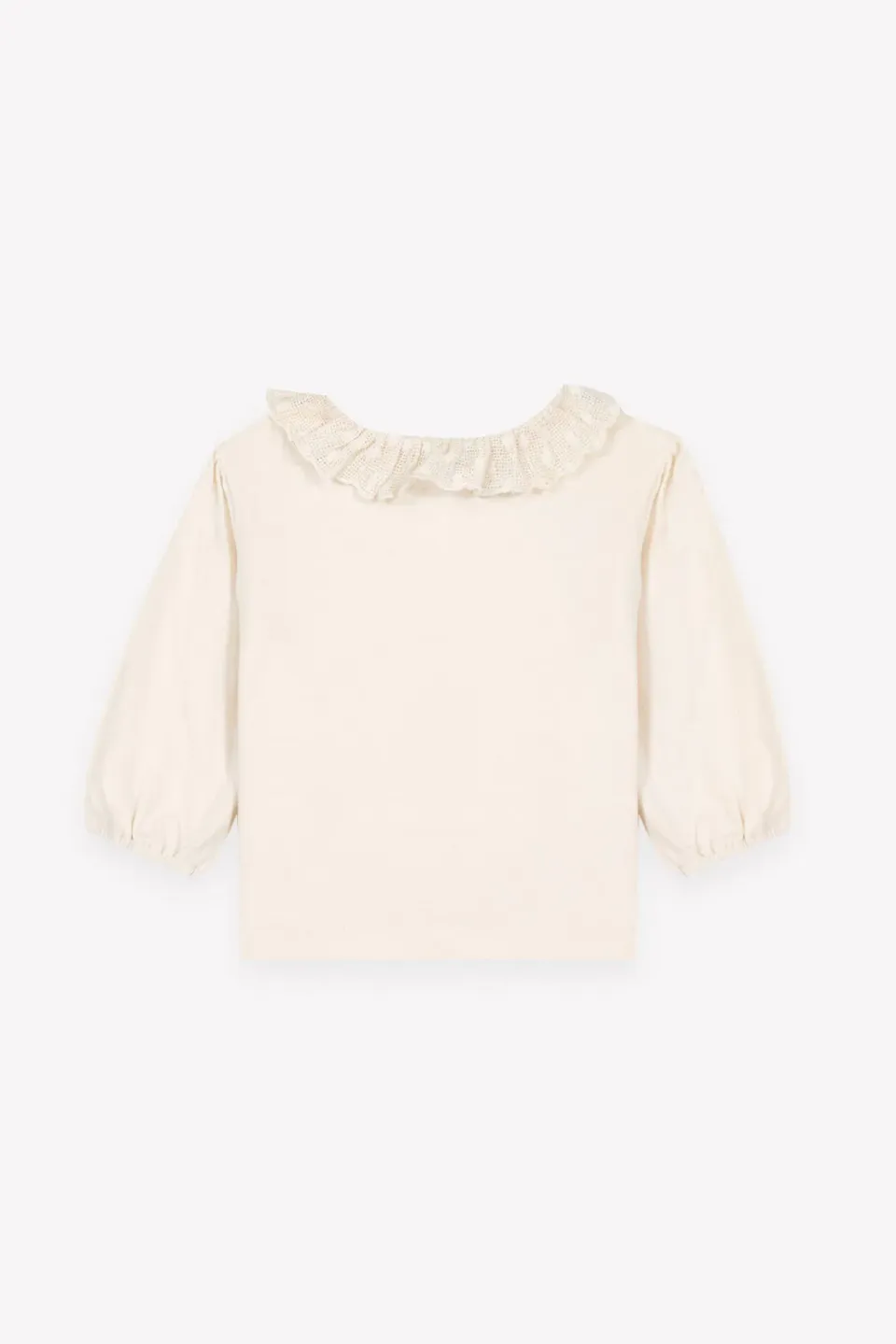 Bonton Piris langærmet T-shirt milk bomuld