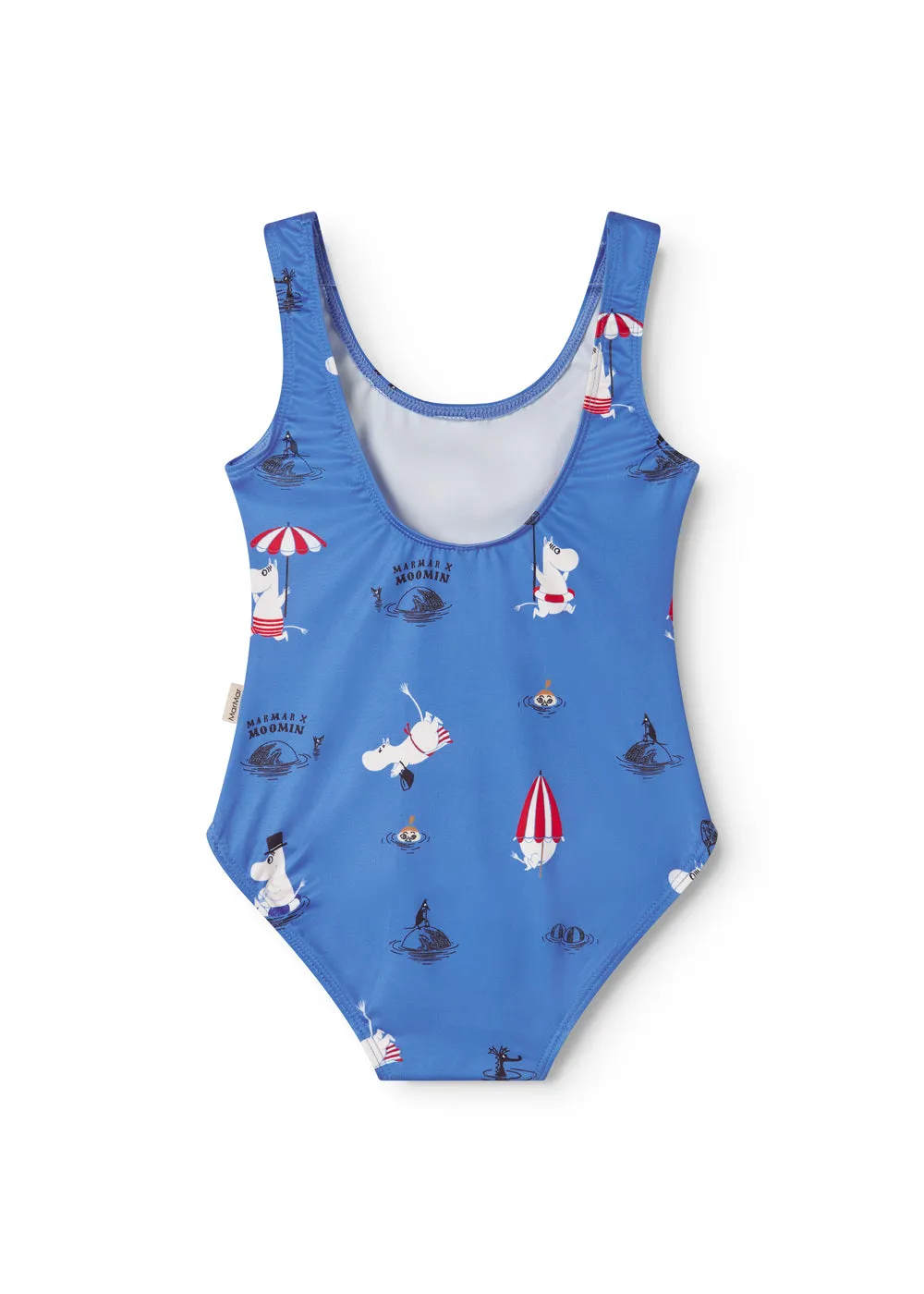 MarMar Swallisa badedragt Swimming Moomin Mumi print