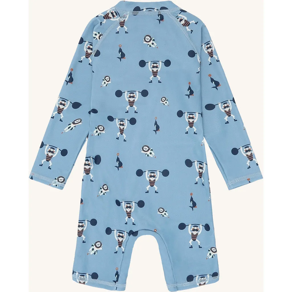 Hust & Claire HCMalaz Boy svømmedragt Light Blue