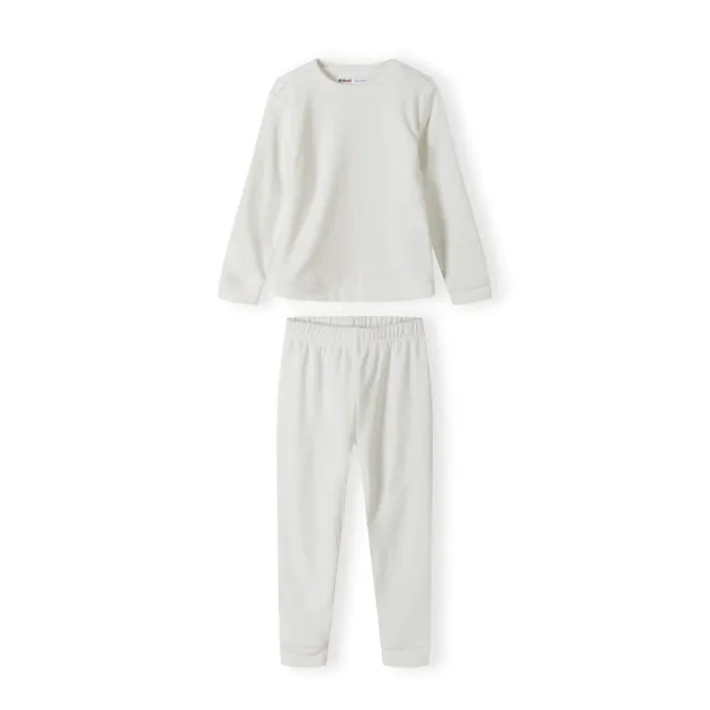 Minoti 41562 pyjamas creme velour print