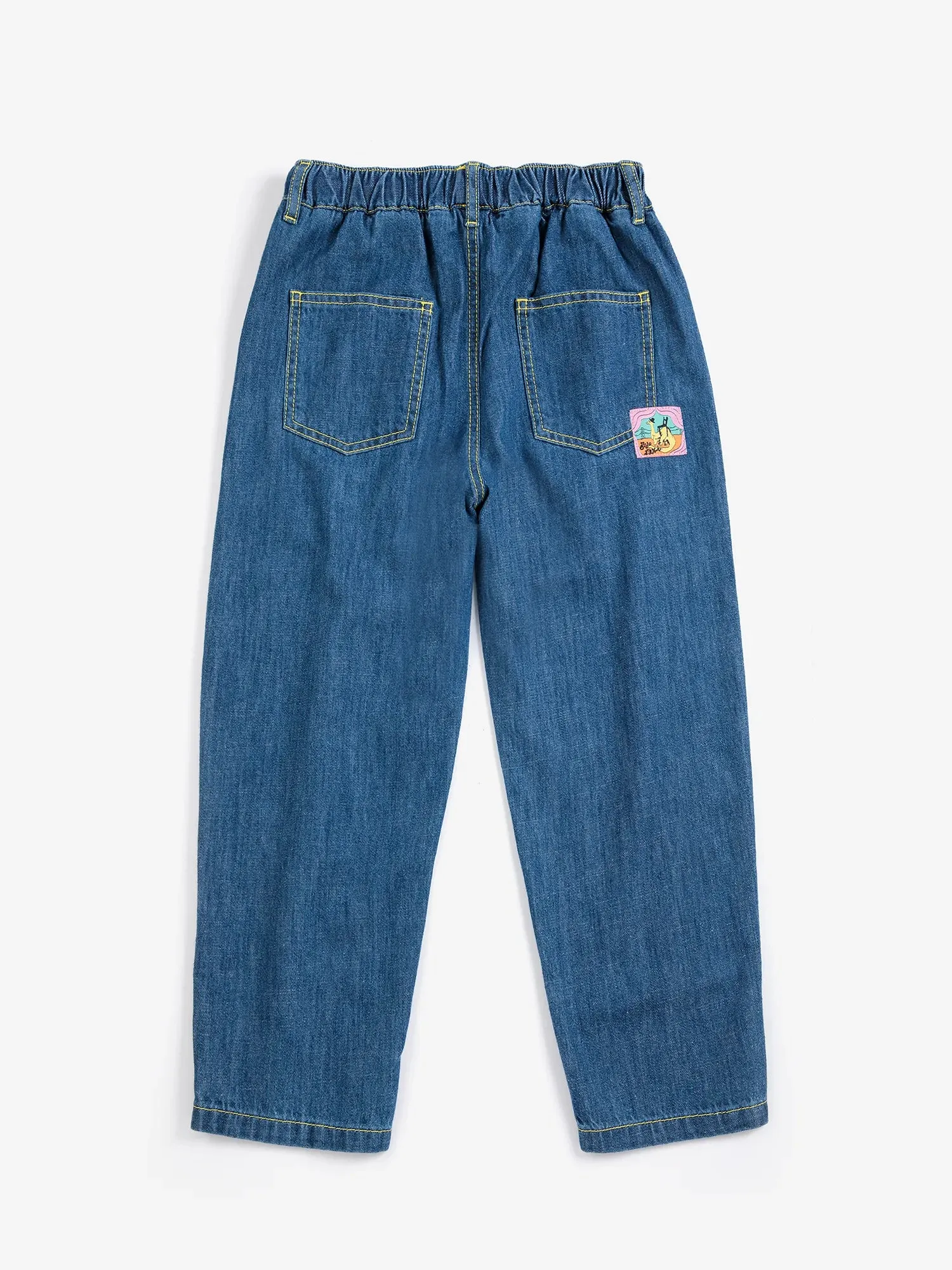 Bobo Choses Taxi Saurus Tag denimbukser midnight blue 2-3Y
