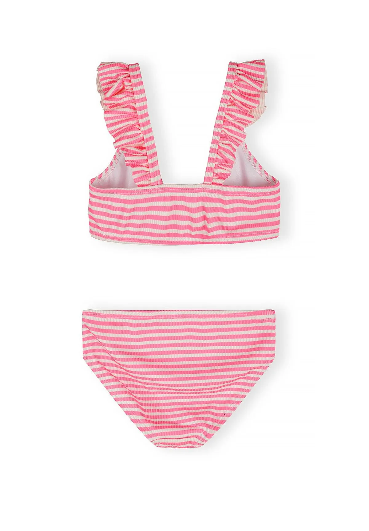 Minoti 44994 bikini til piger 2-pak rosa koral