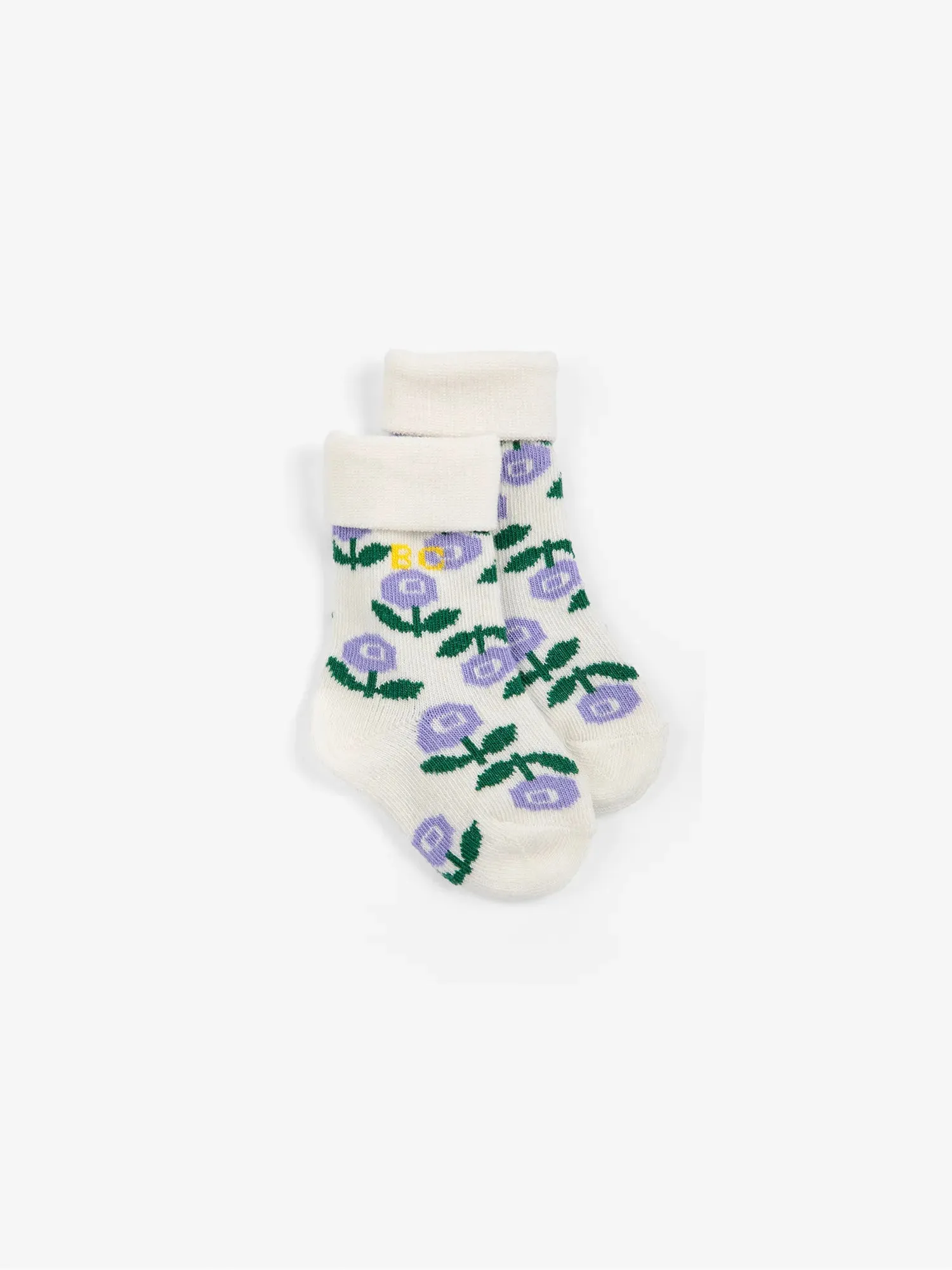 Bobo Choses Stamp Bloom stroemper flerfarvet oekobomuld