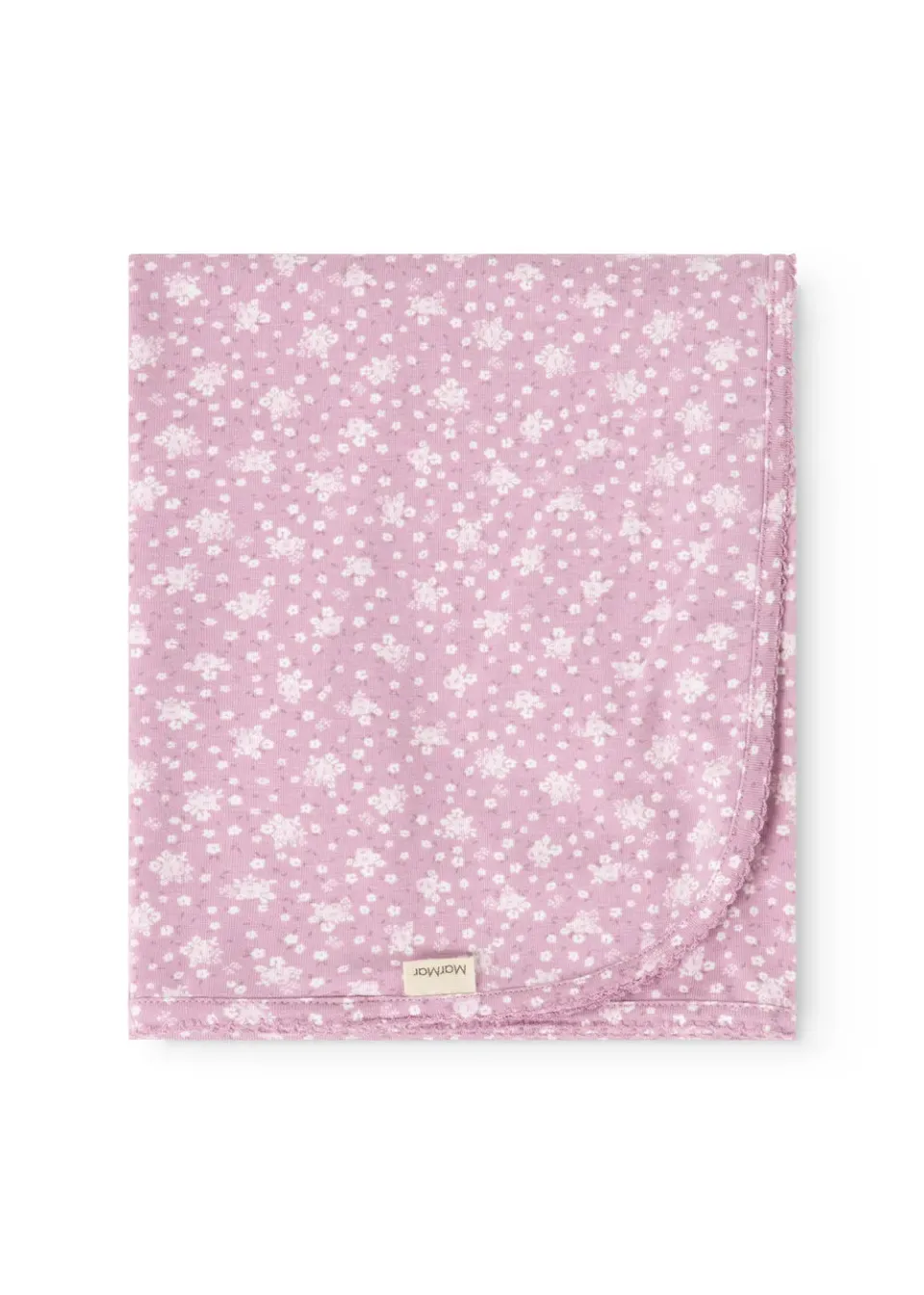 MarMar Alida tæppe Lit de Rose 80x80 cm til baby