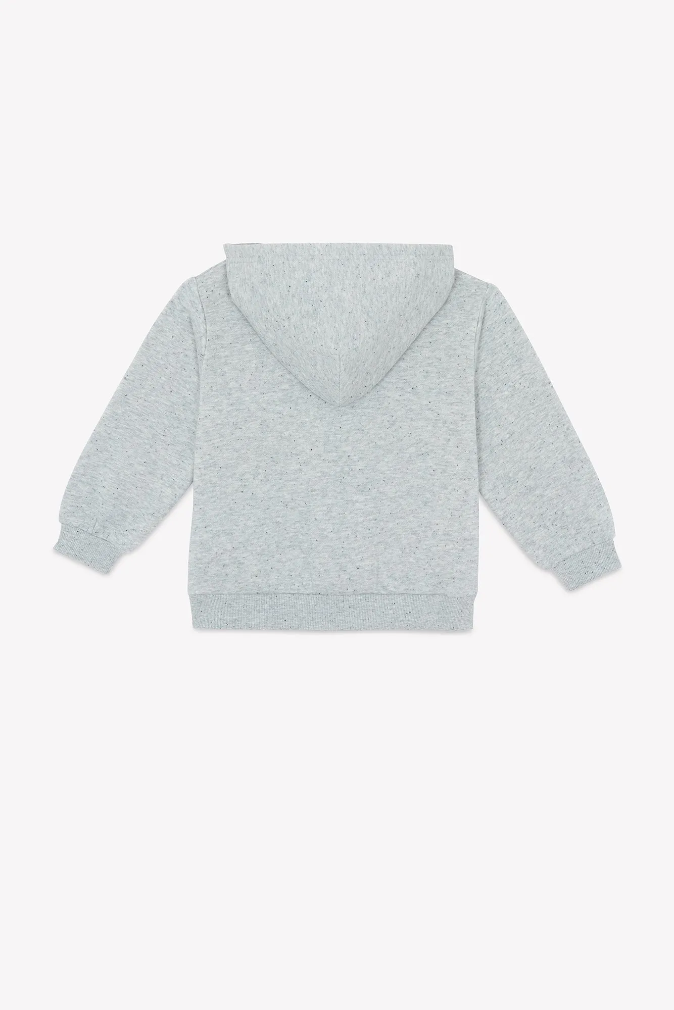 Bonton Lu sweatshirt grå lynlås 4-14A