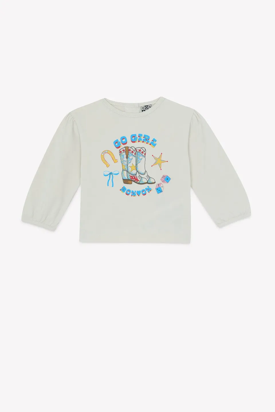 Bonton Titty Go Girl bluse mouton str. baby