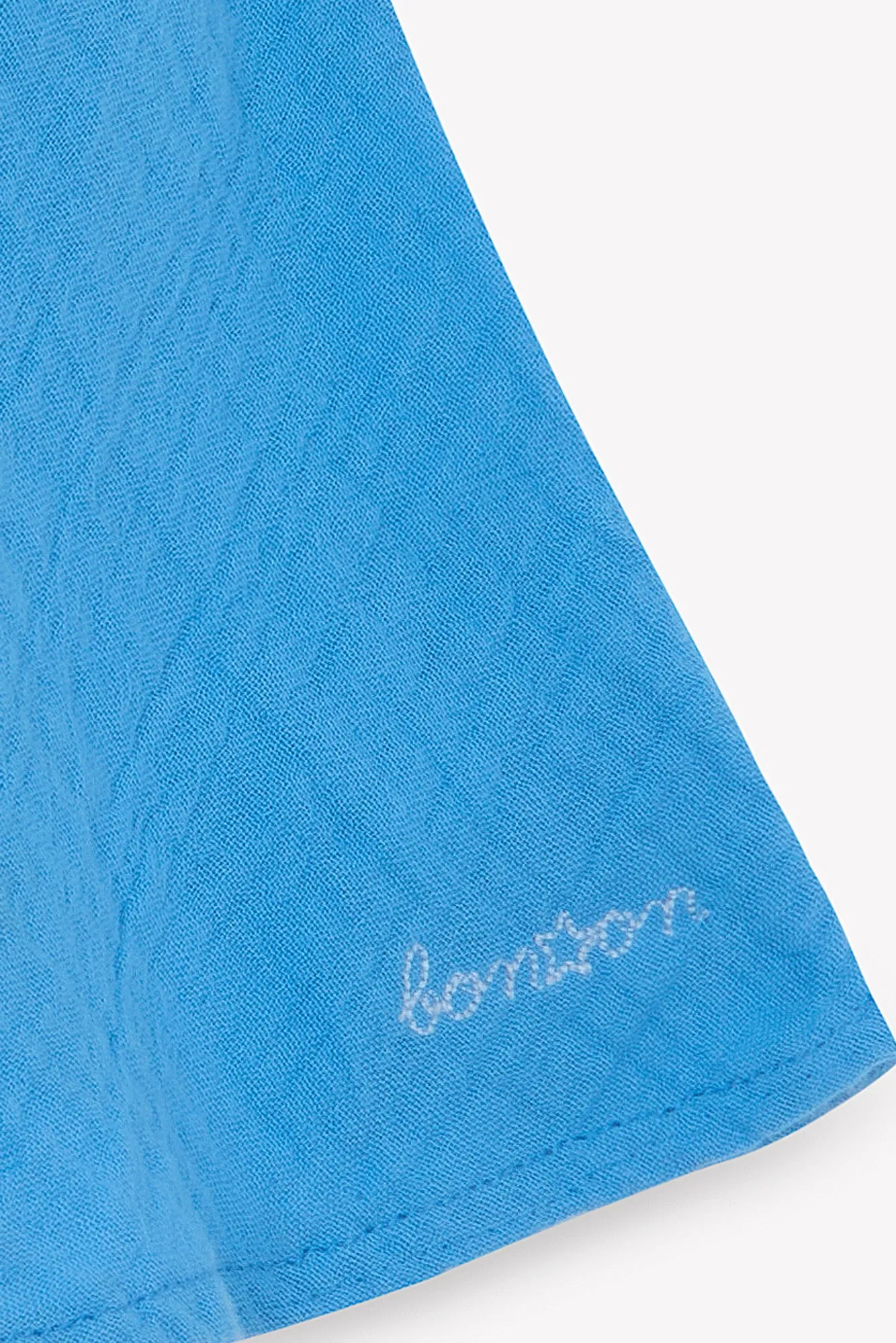 Bonton Pétale nederdel blå mellemblå elastik