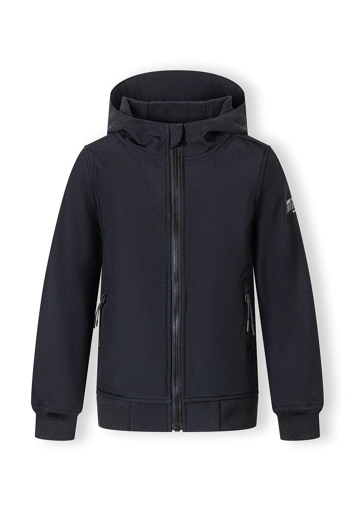 Minoti 44610 softshelljakke til drenge sort