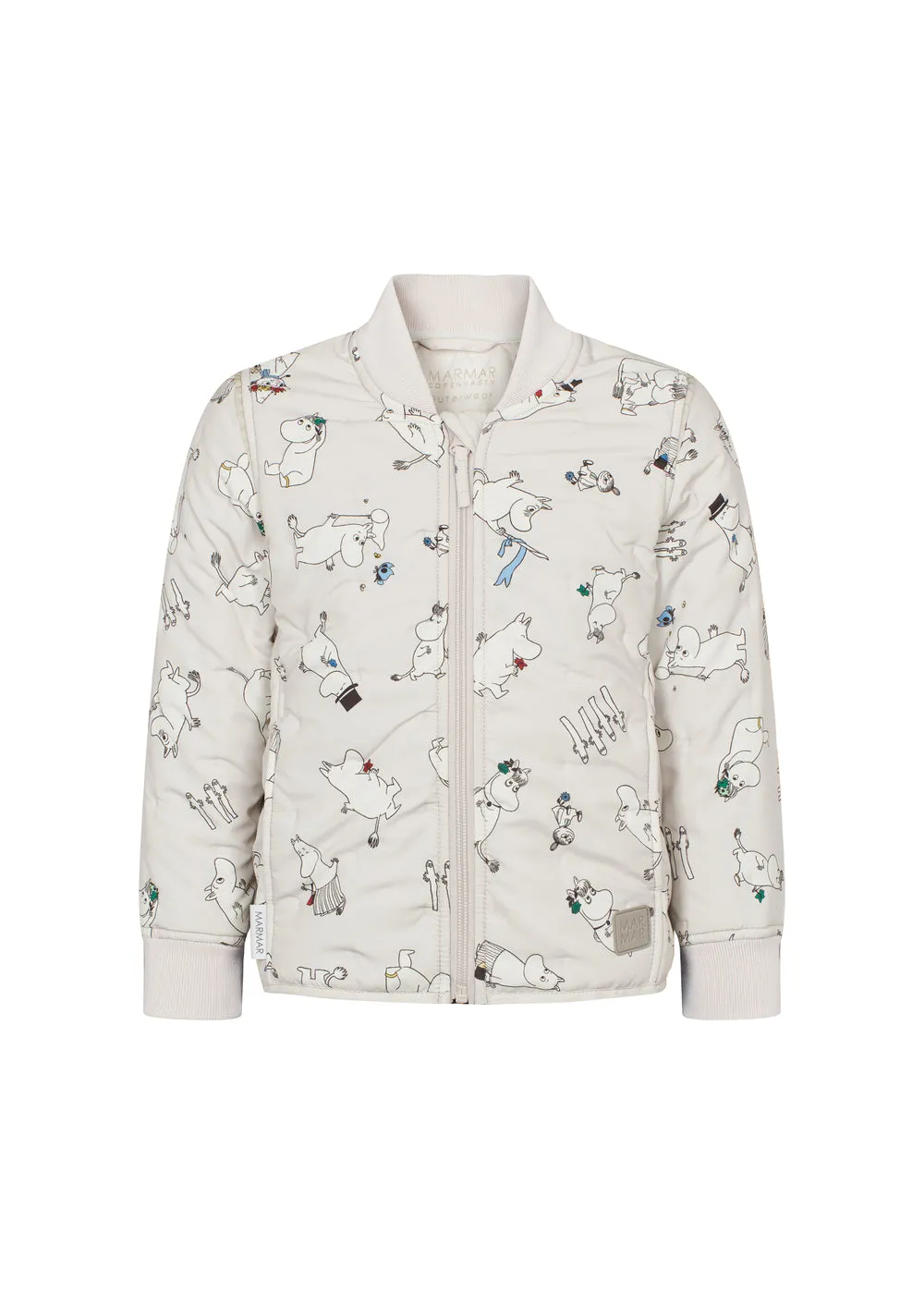 MarMar Orry Moomin termojakke beige vandafvisende