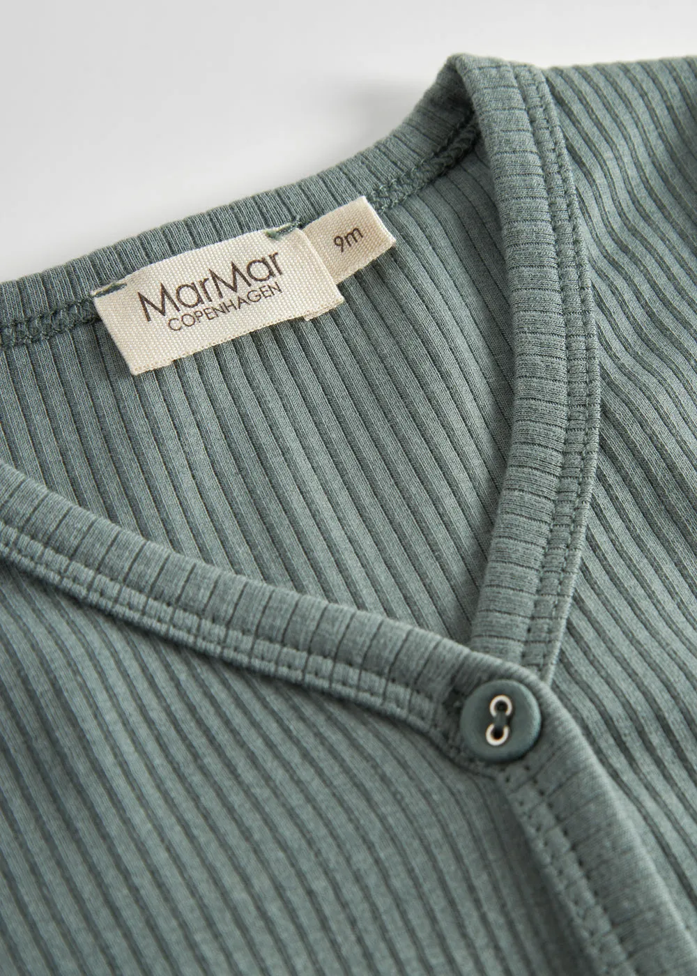 MarMar Cardigan Dusty Green modal bomuld