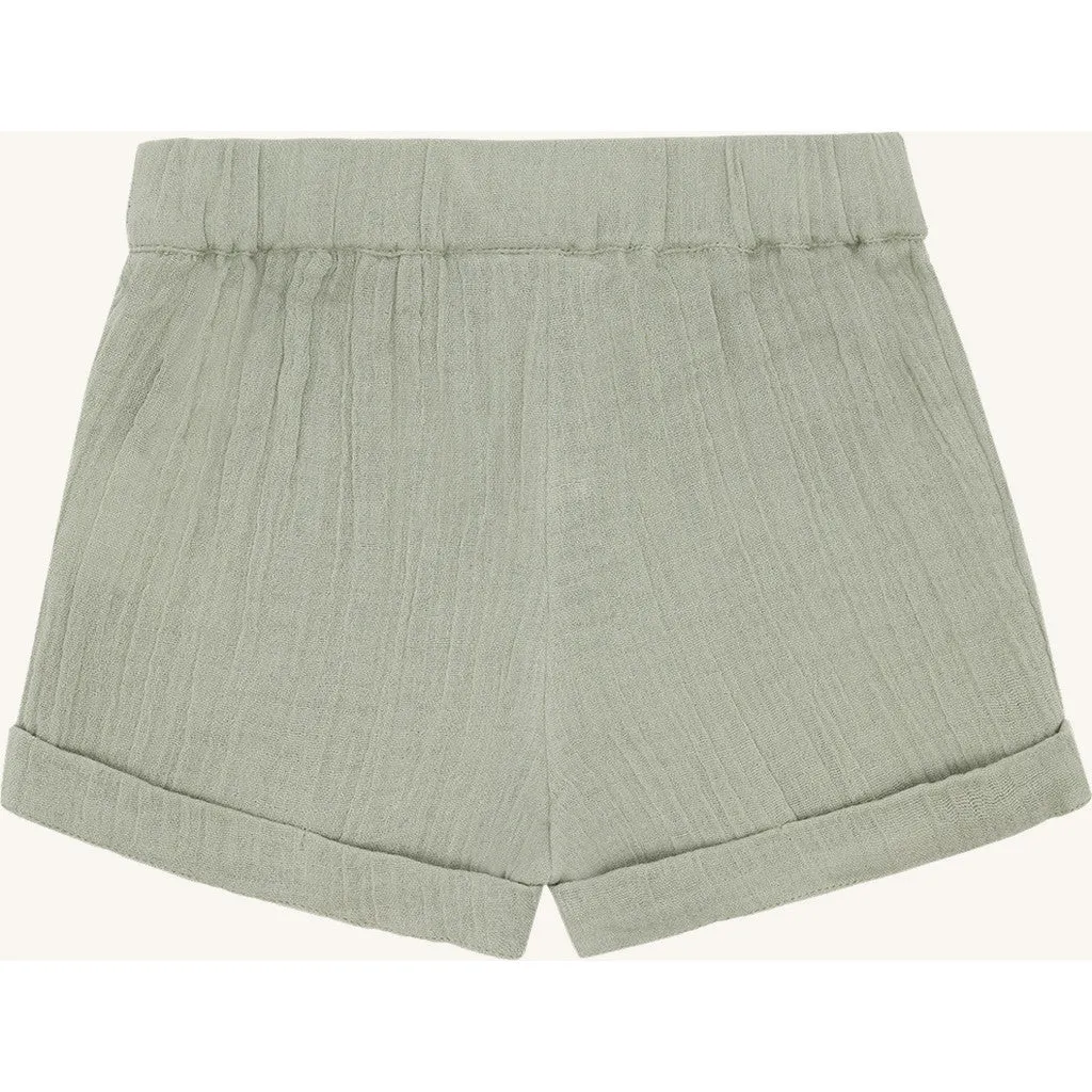 Hust & Claire Herluf Muslin shorts Iceberg bomuld