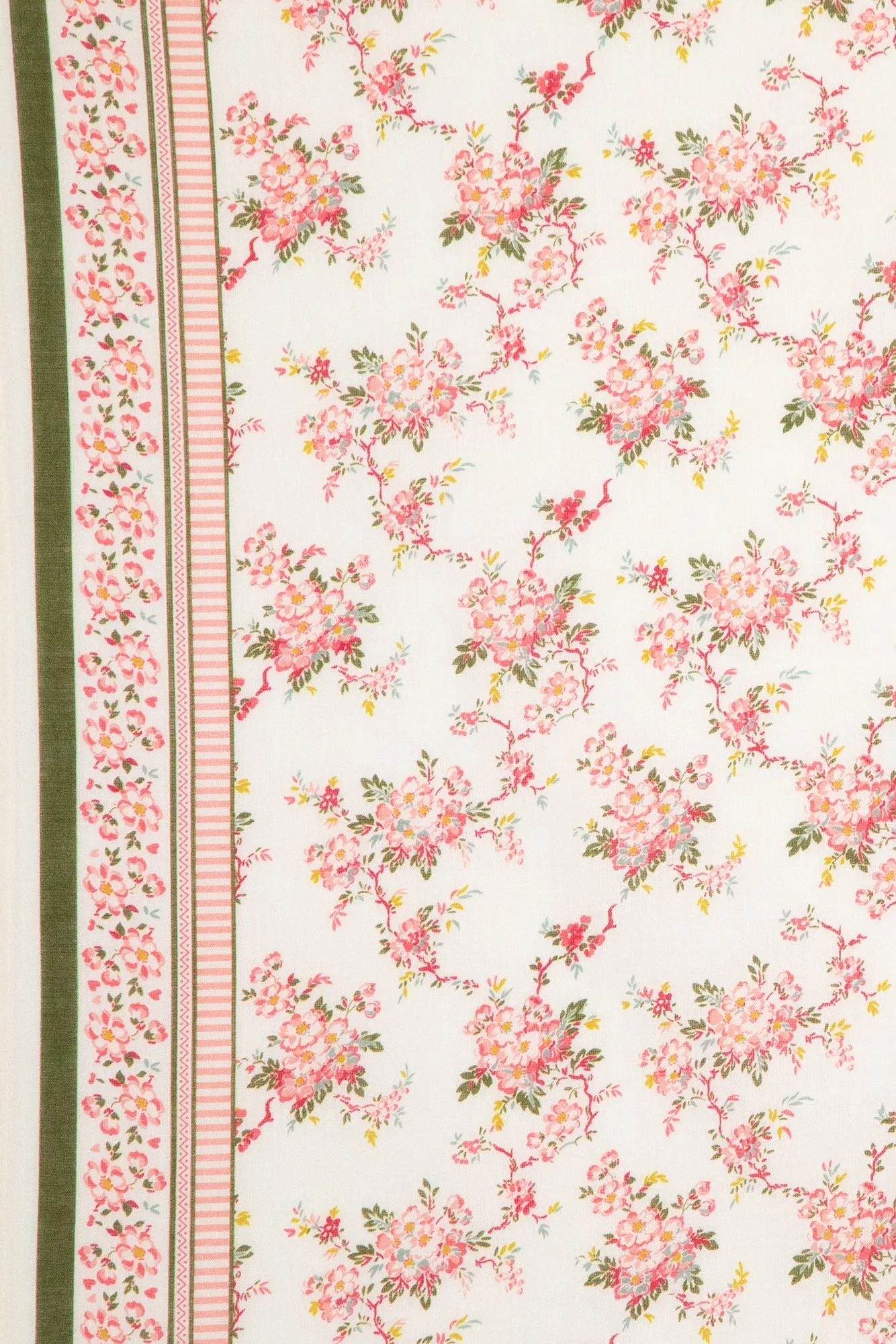 Bonton Foulsunday Flowers tørklæde – blomstret bomuld