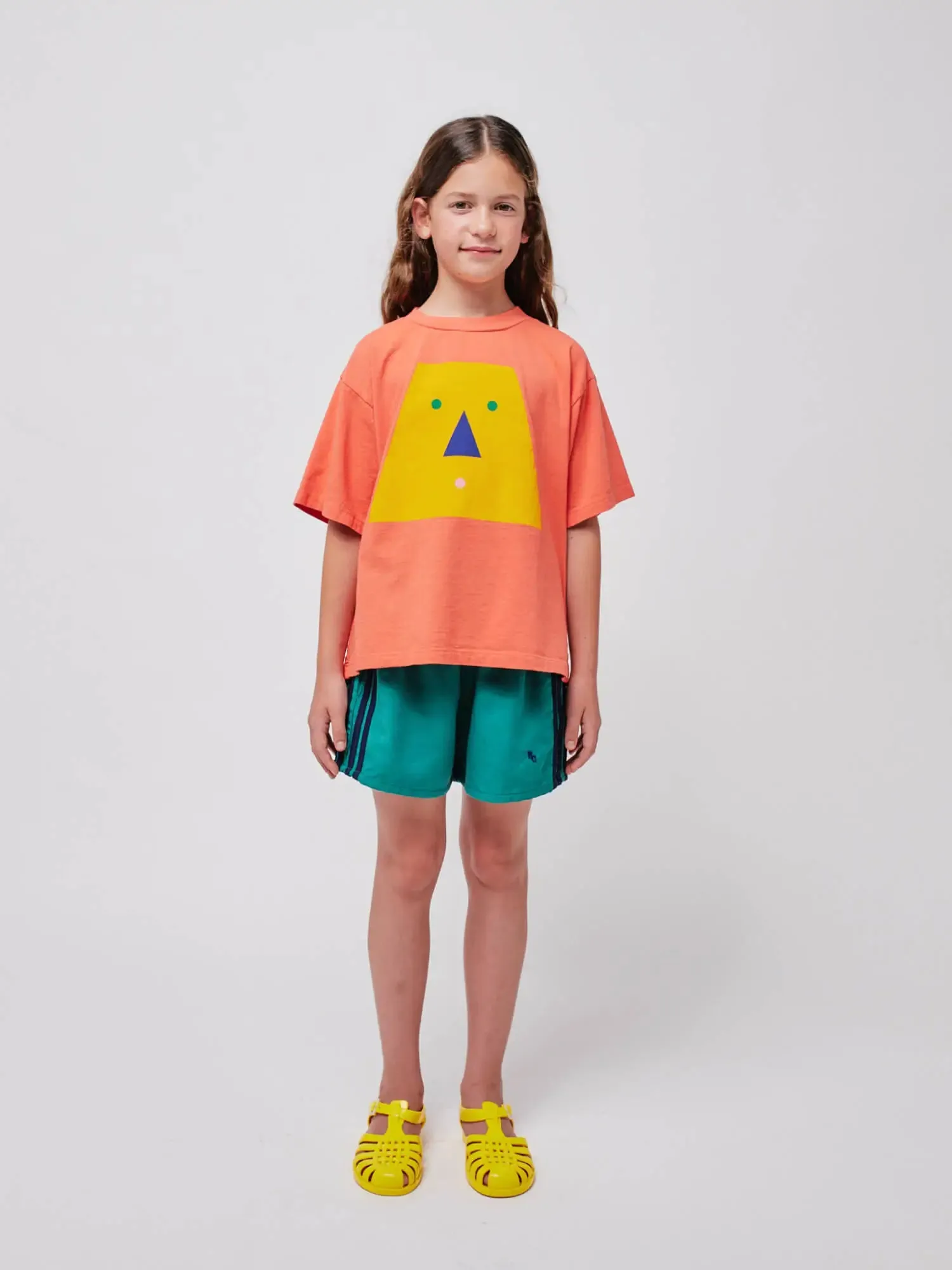 Bobo Choses Have Fun T-shirt rød genanvendt bomuld