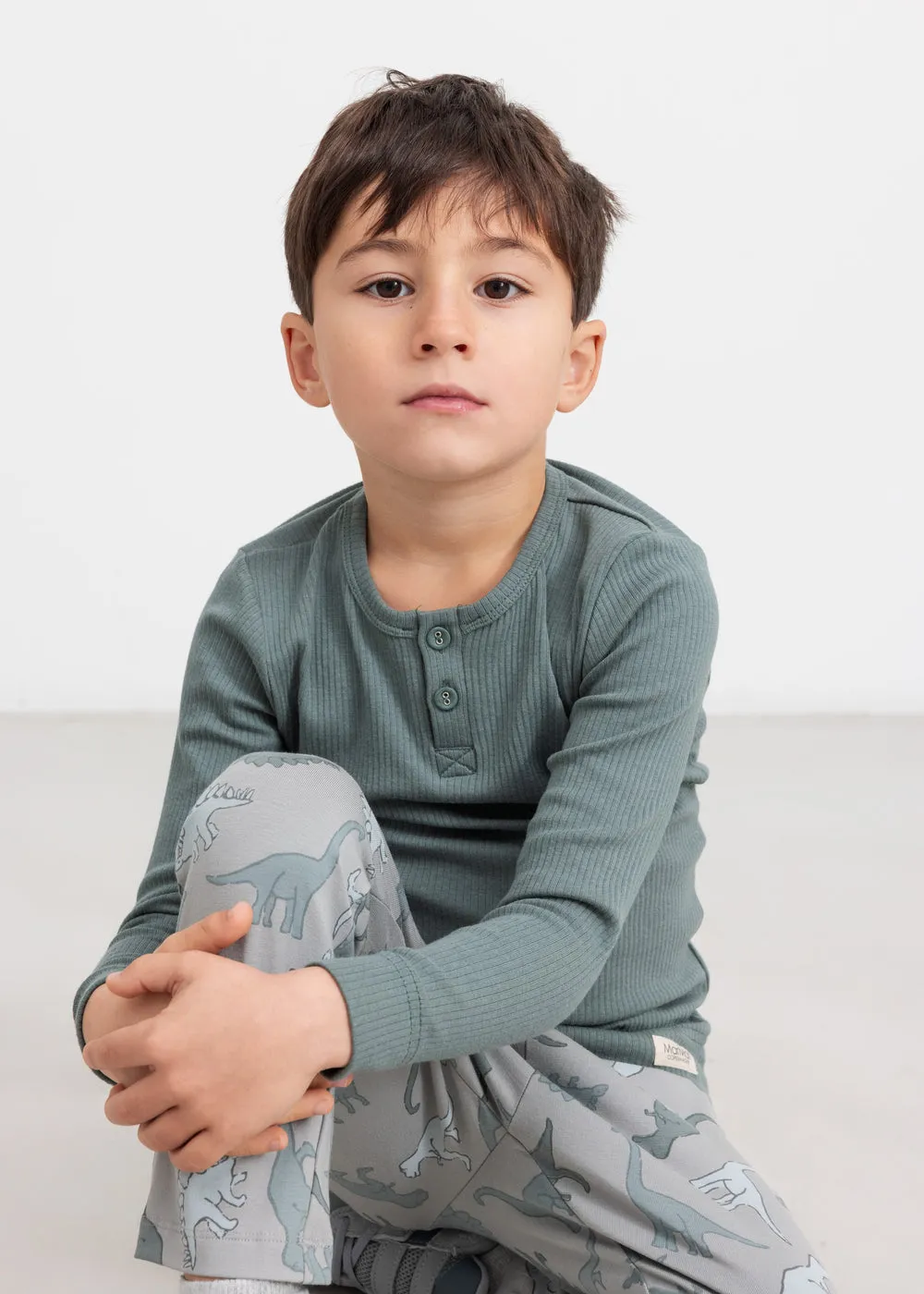 MarMar Pitti bukser Dino Jungle økologisk bomuld