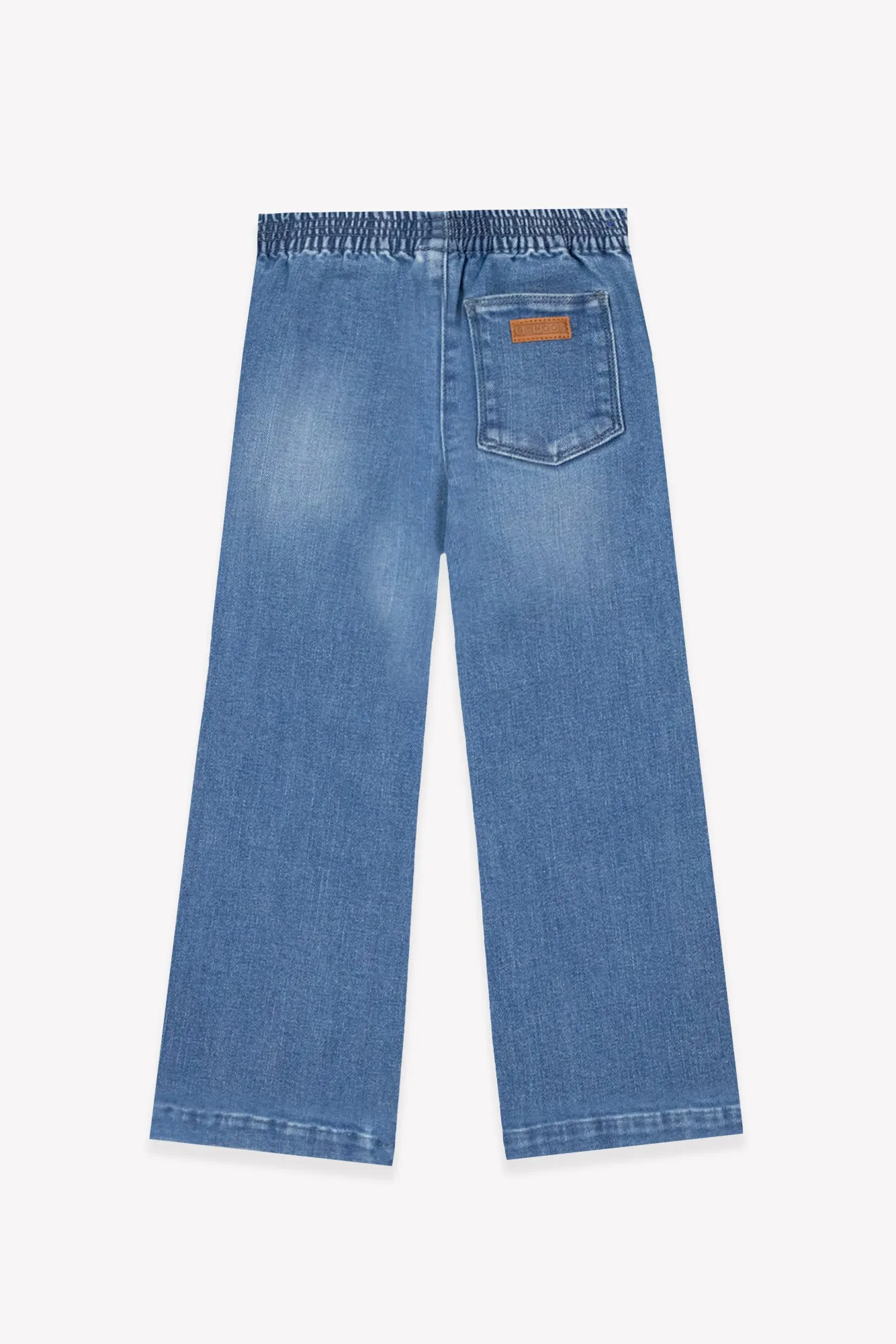 Bonton Pornic Denim Coton jeans str 6A wide leg