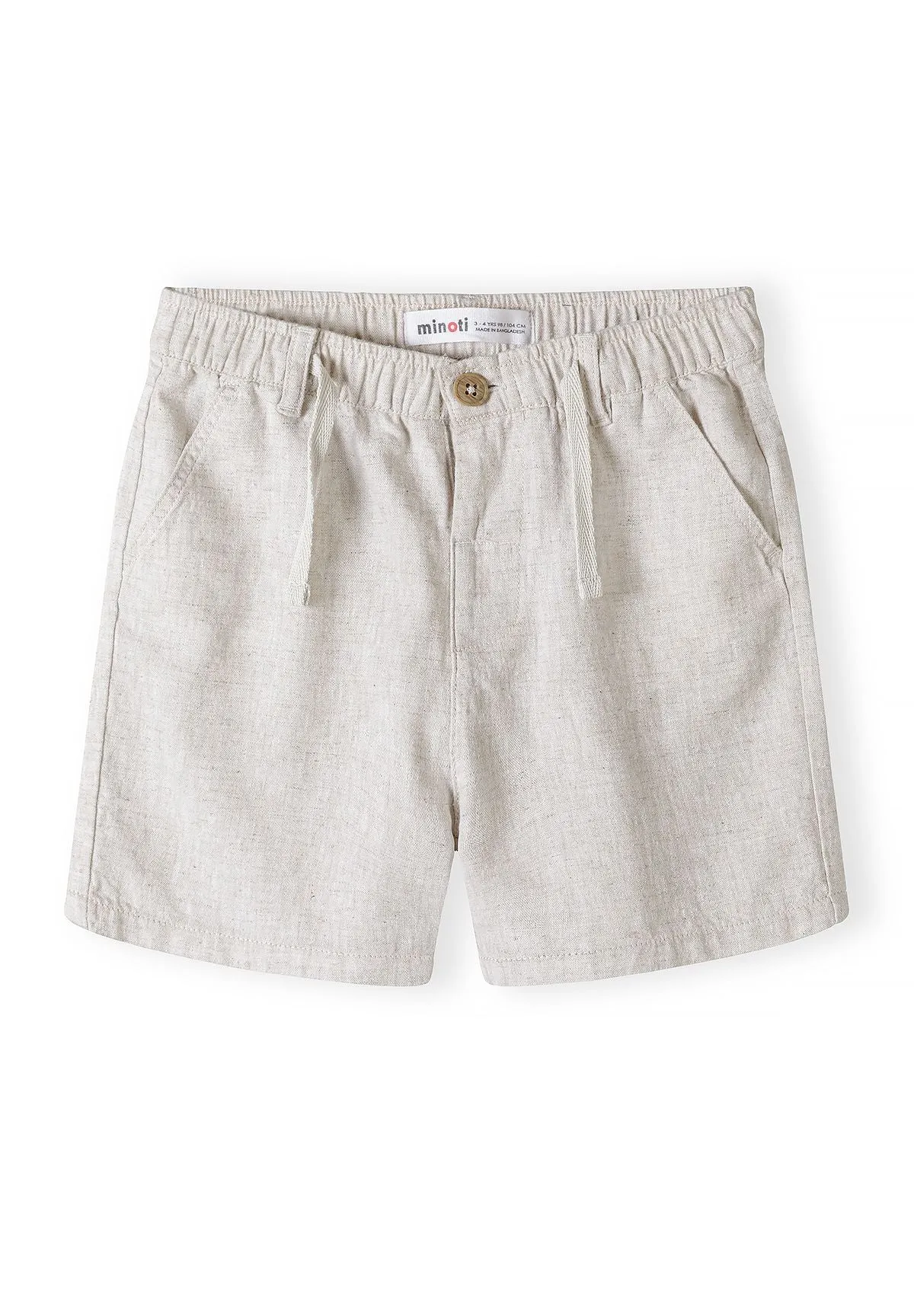 Minoti 44697 polosæt lyseblå med shorts til drenge