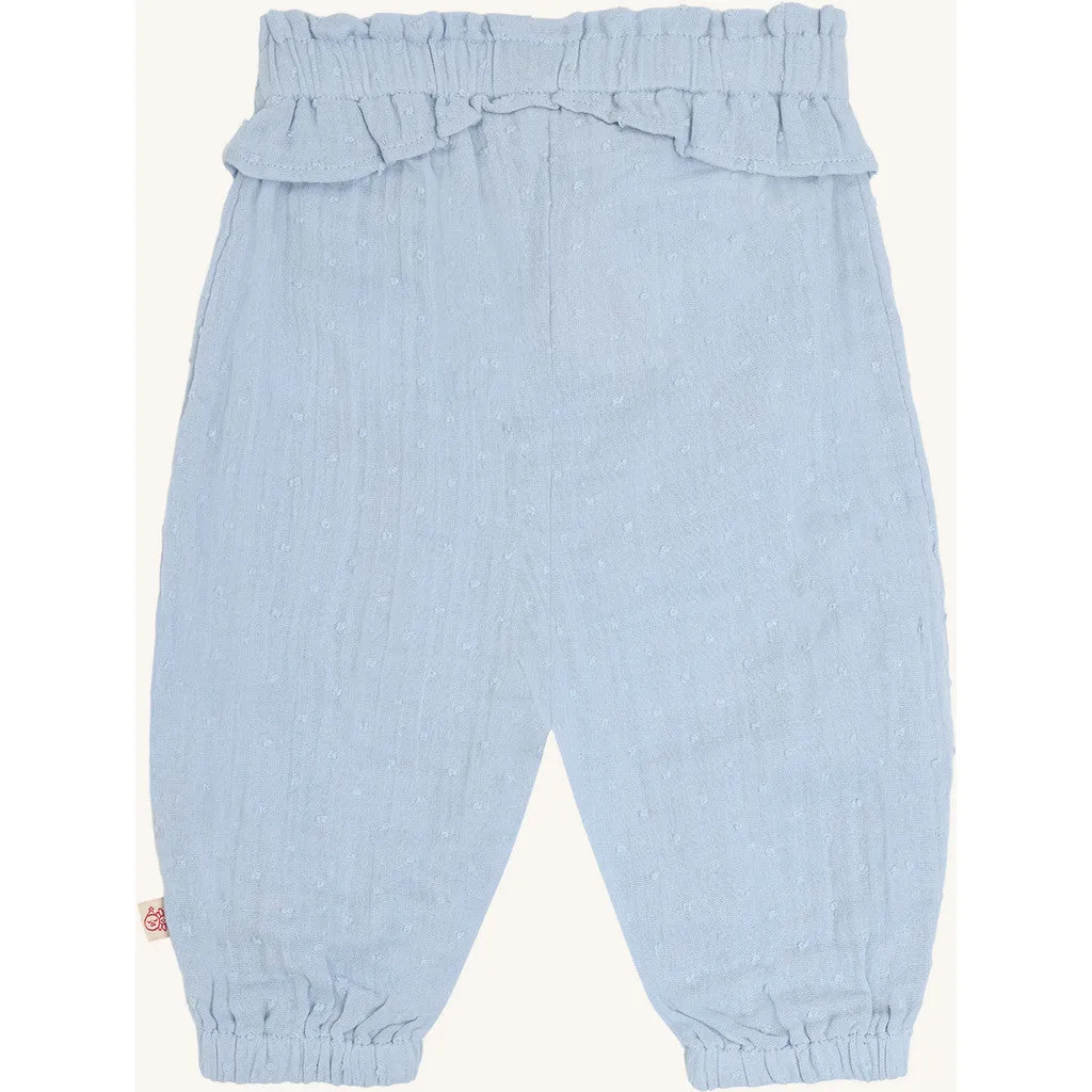 Hust & Claire Trine bukser Zen Blue bomuld