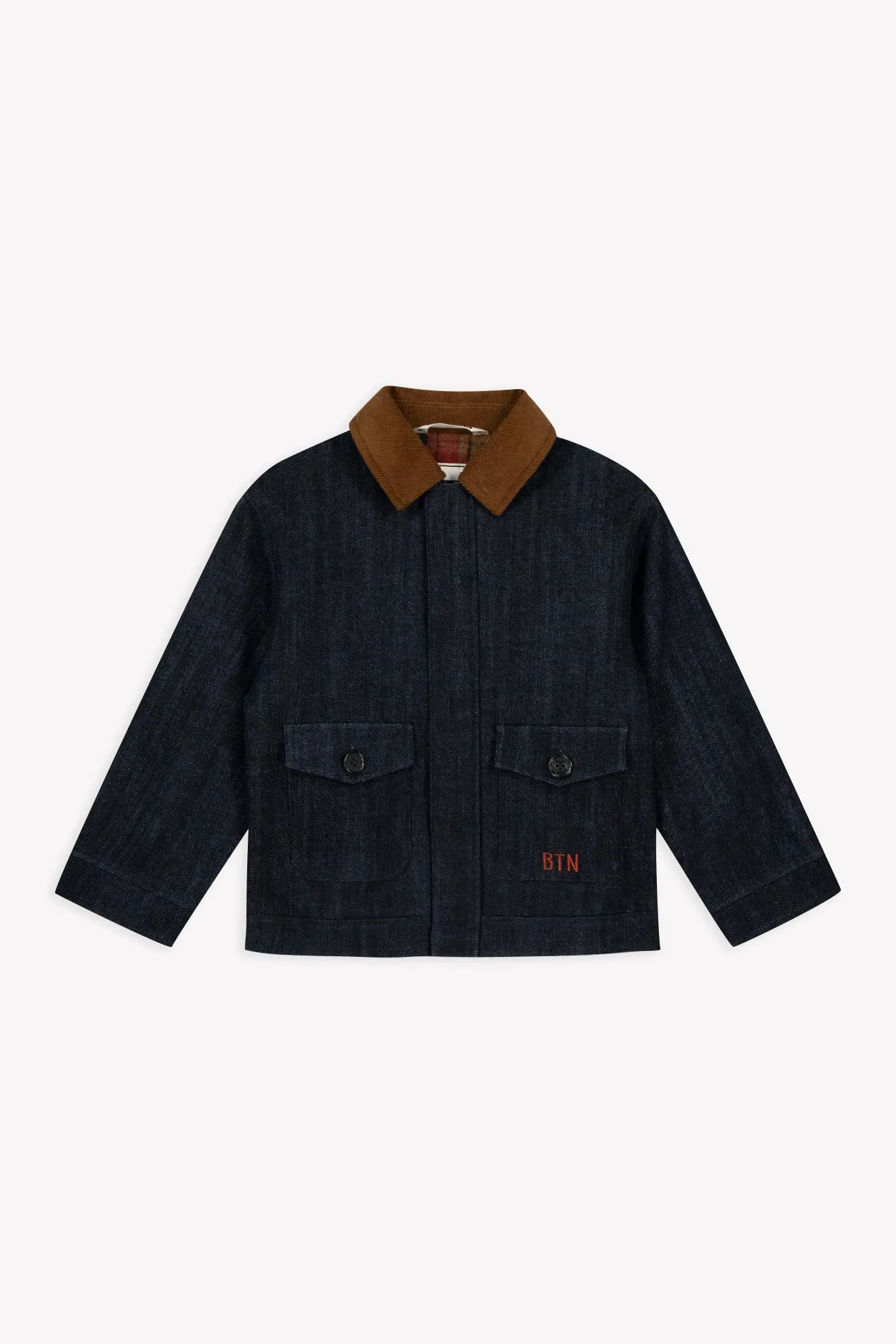 Bonton Peter Denim Brut denimjakke rå denim