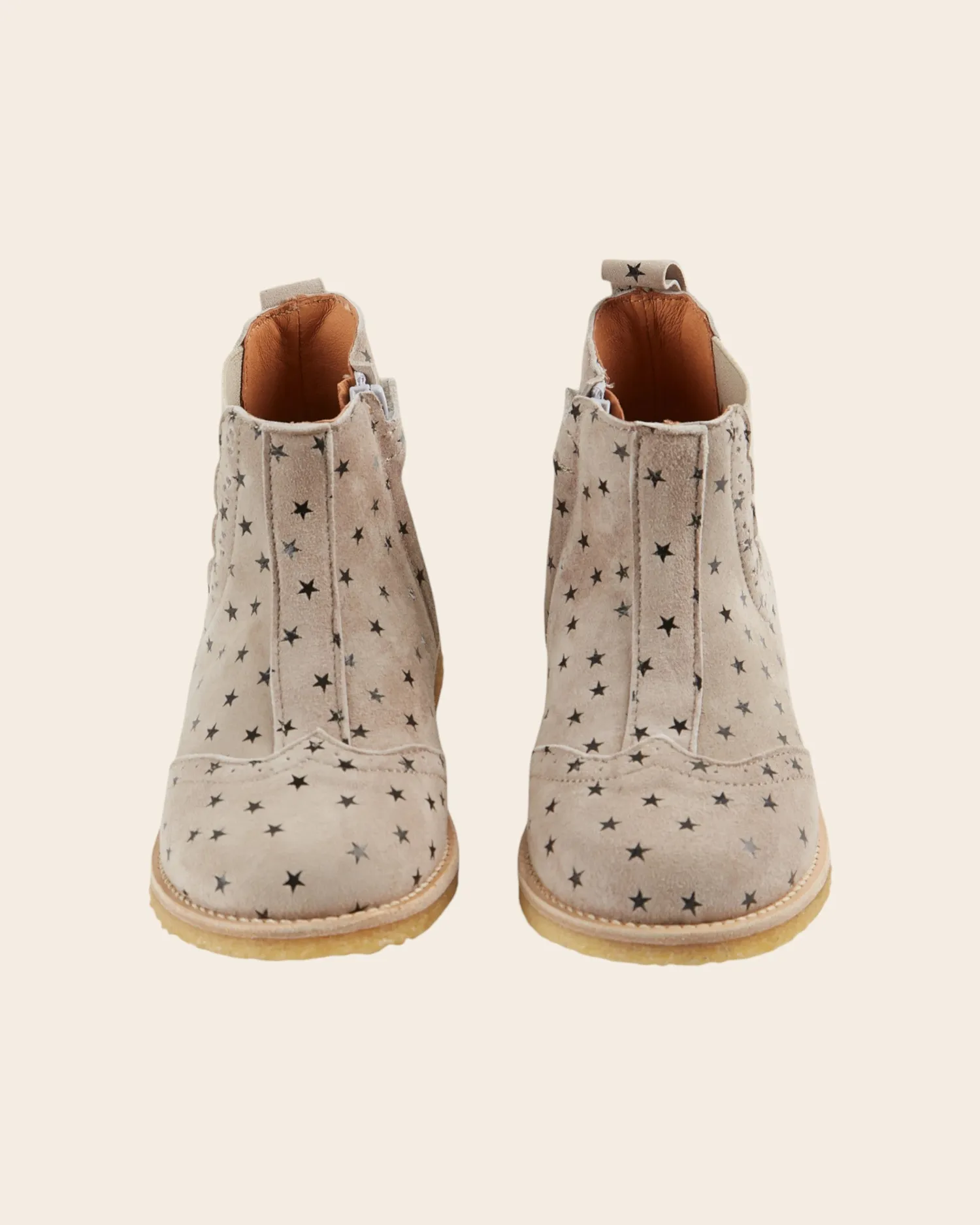 Emile et Ida Prairie boots grå stjerner ruskind