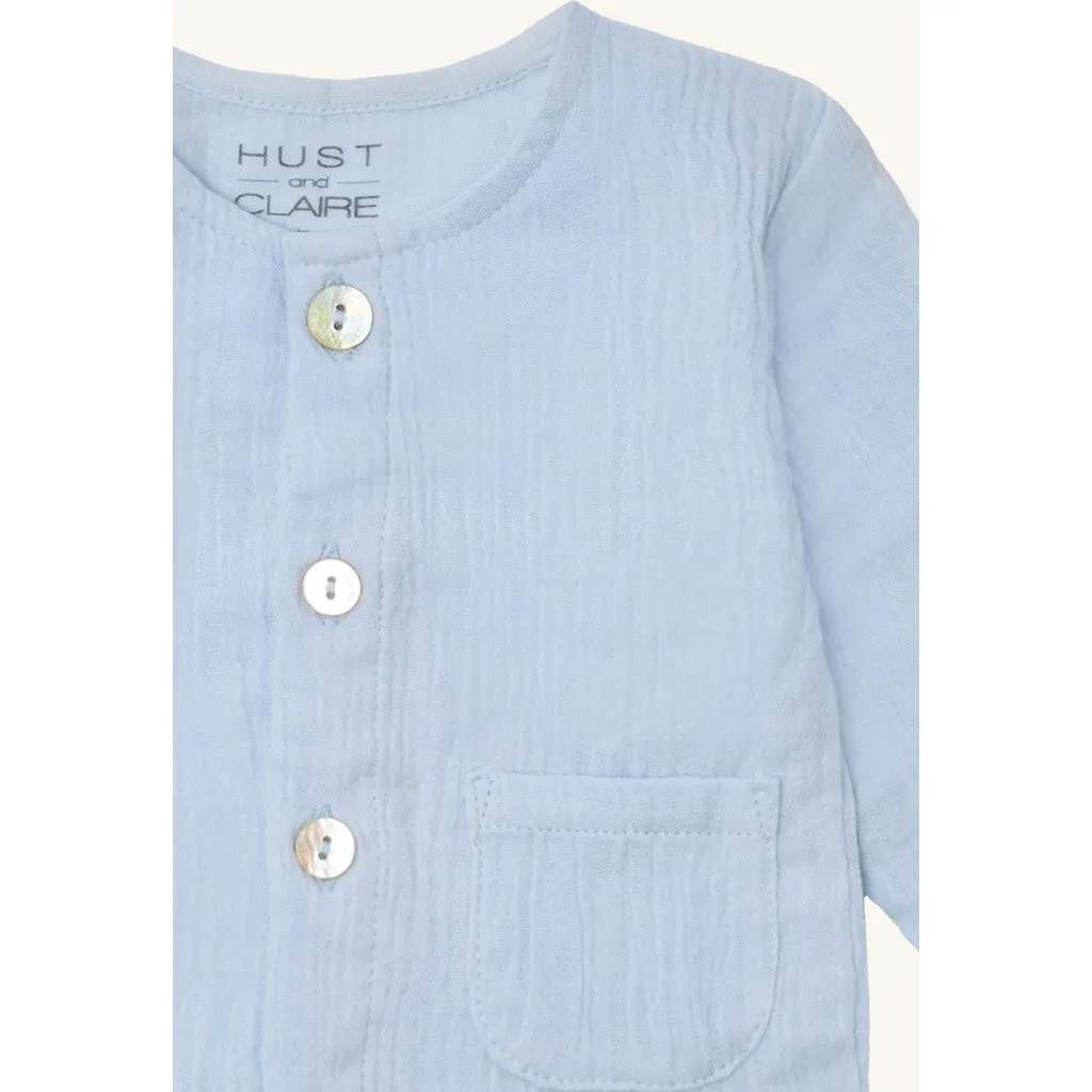 Hust & Claire HCChai sweatshirt Winter Sky økologisk