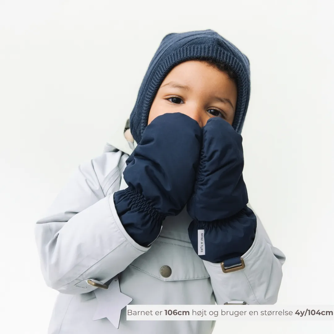 MINI A TURE Matjuel elefanthue 6-12m uld fleece