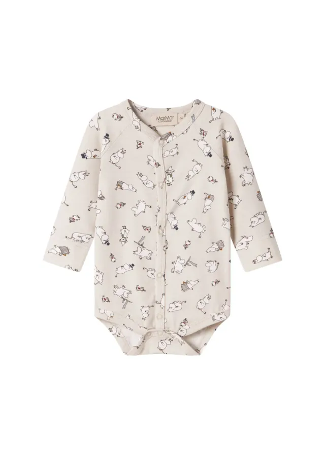 MarMar Bruno bodystocking Moomin langærmet