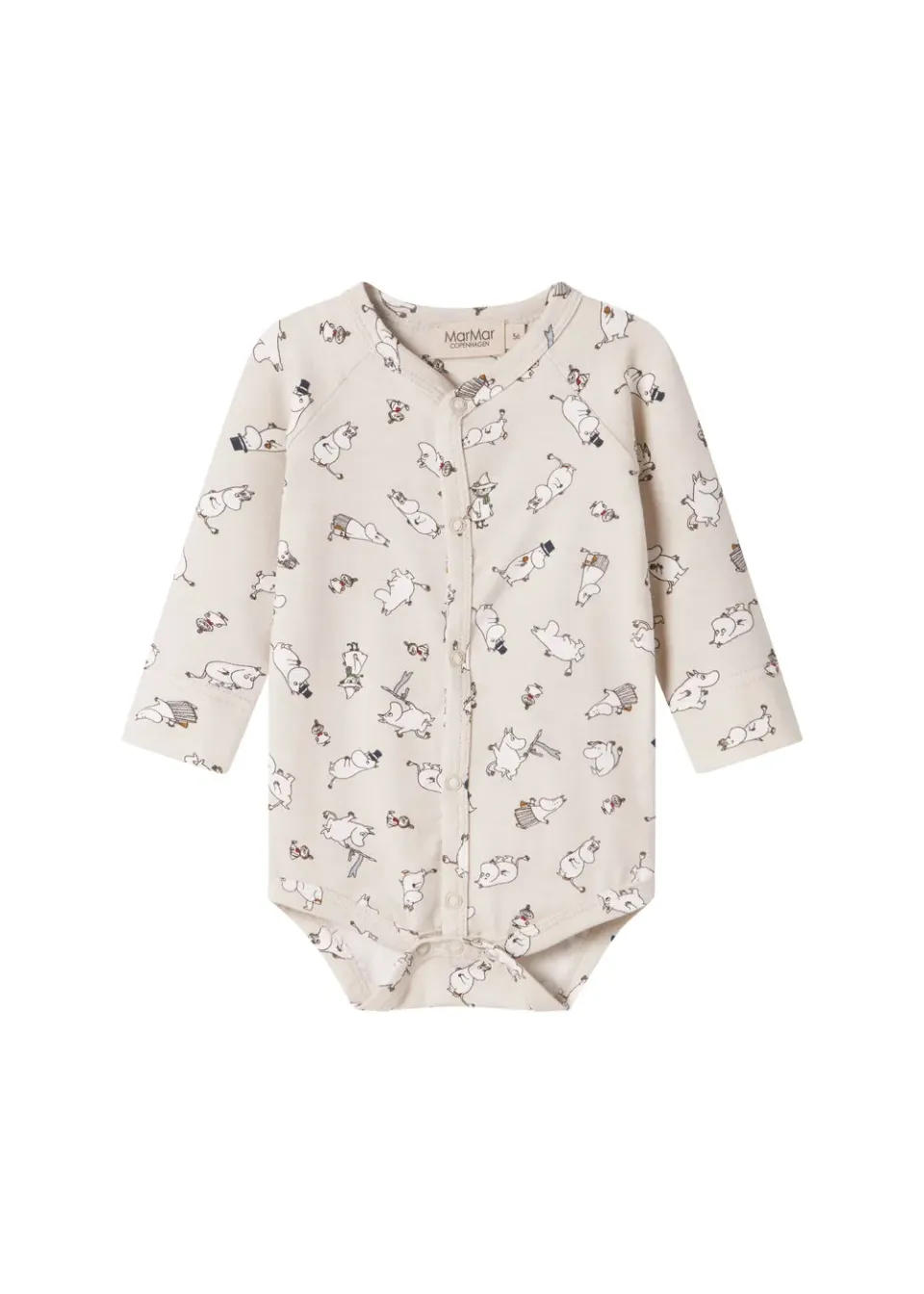 MarMar Bruno bodystocking Moomin langærmet