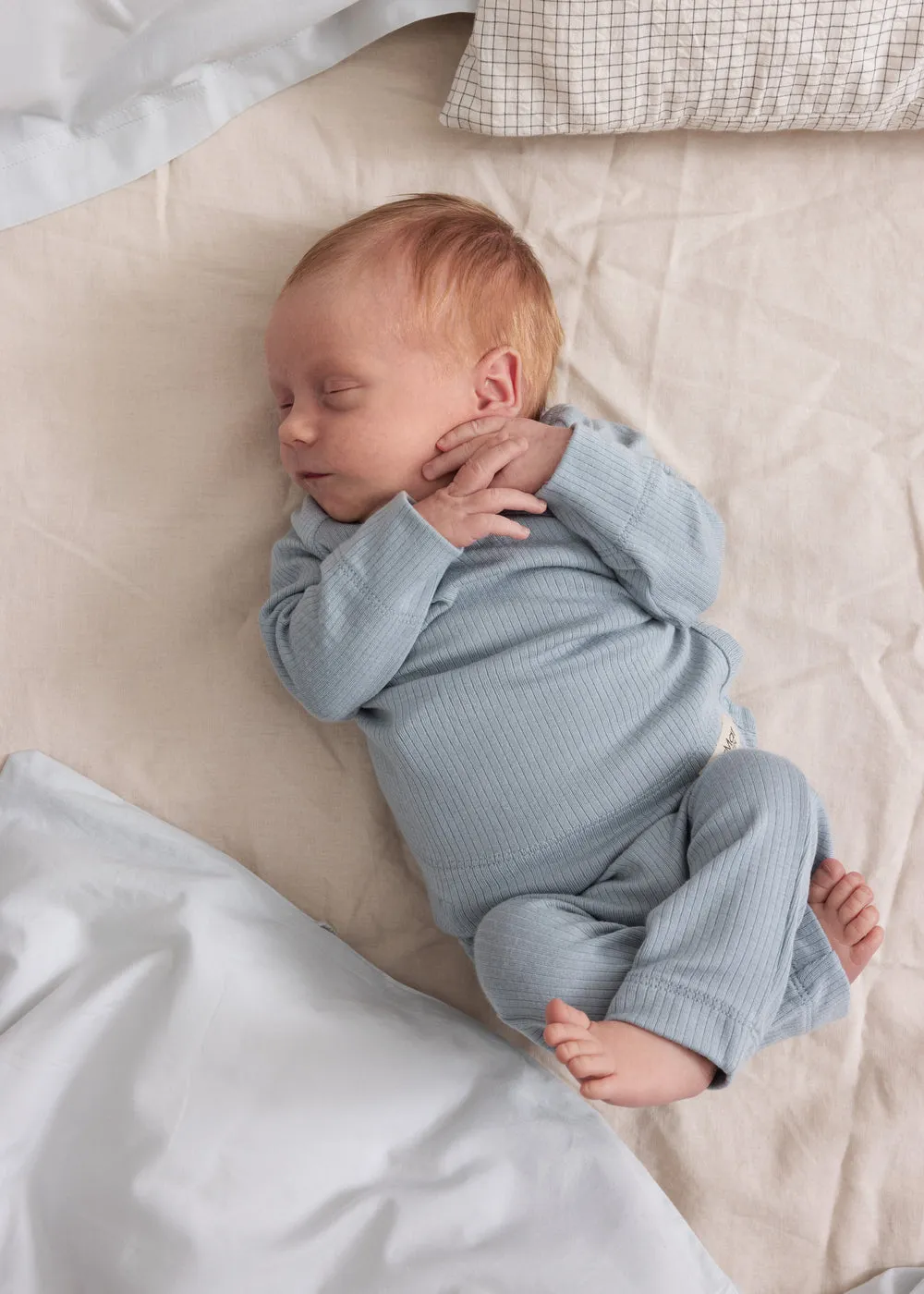 MarMar Copenhagen Tuti Wrap LS bluse blue stone modal