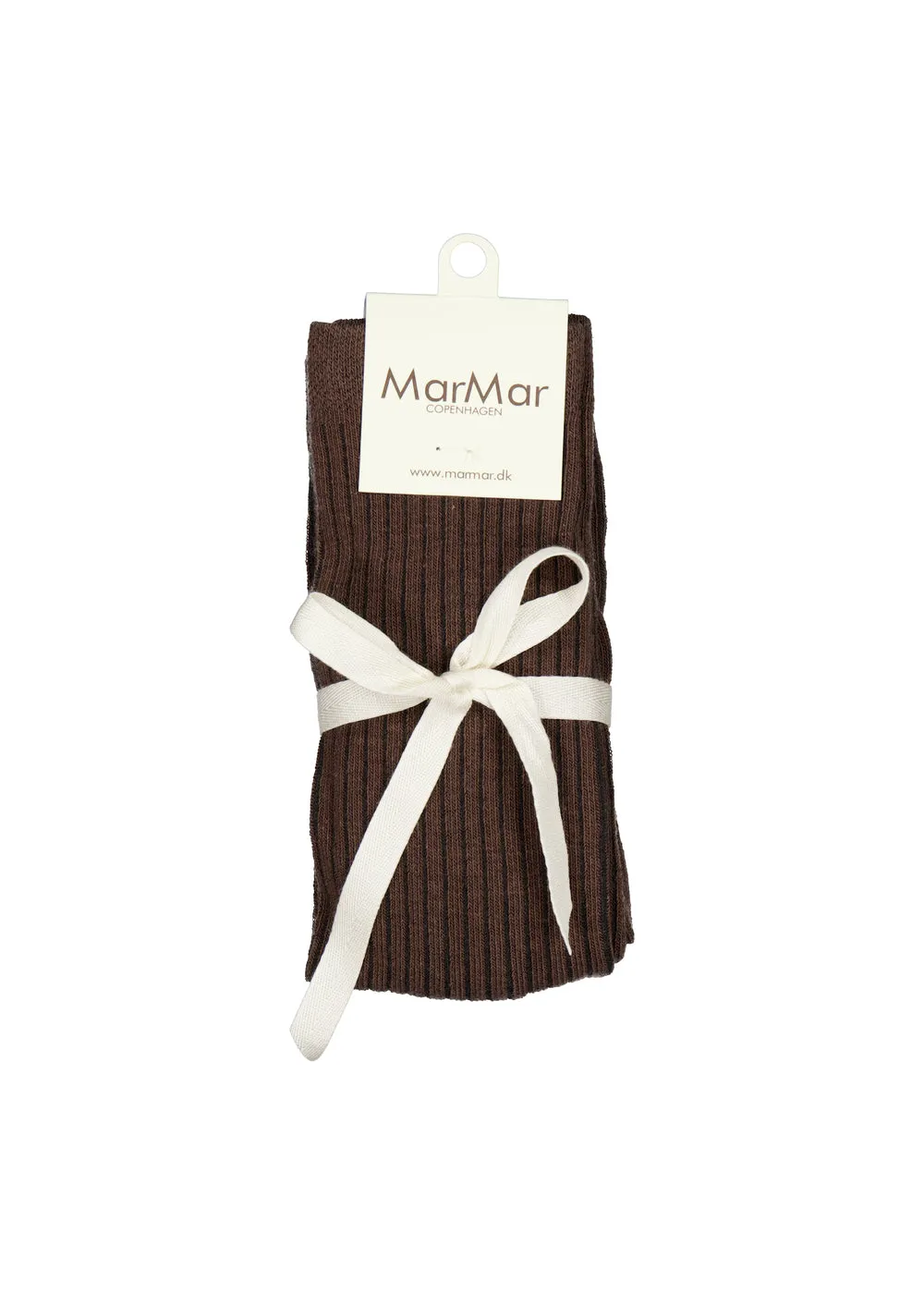 MarMar Tights strømpebukser Dark Mouse glatstrikket fod