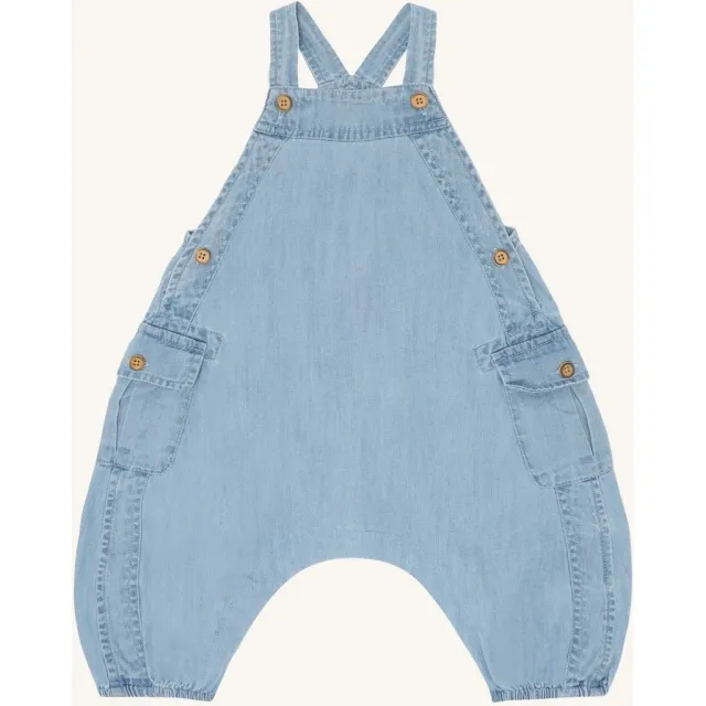 Hust & Claire HCMaks buksedragt Blue Denim bomuld