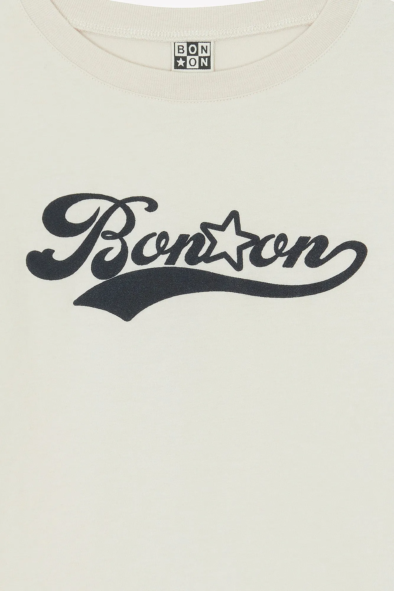 Bonton Taxo Gris Logo t-shirt bomuld langærmet