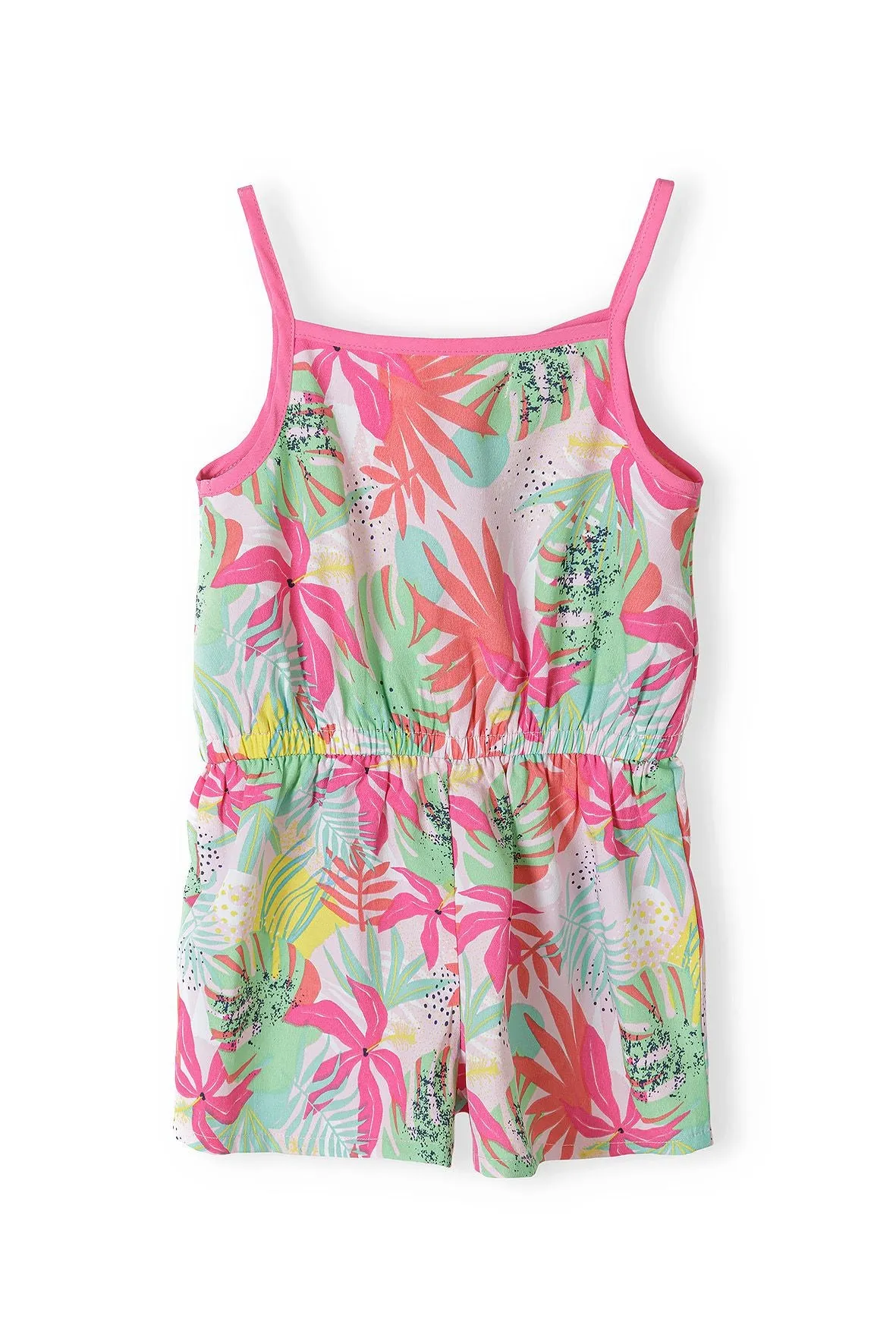 Minoti playsuit tropemønster polyester til piger