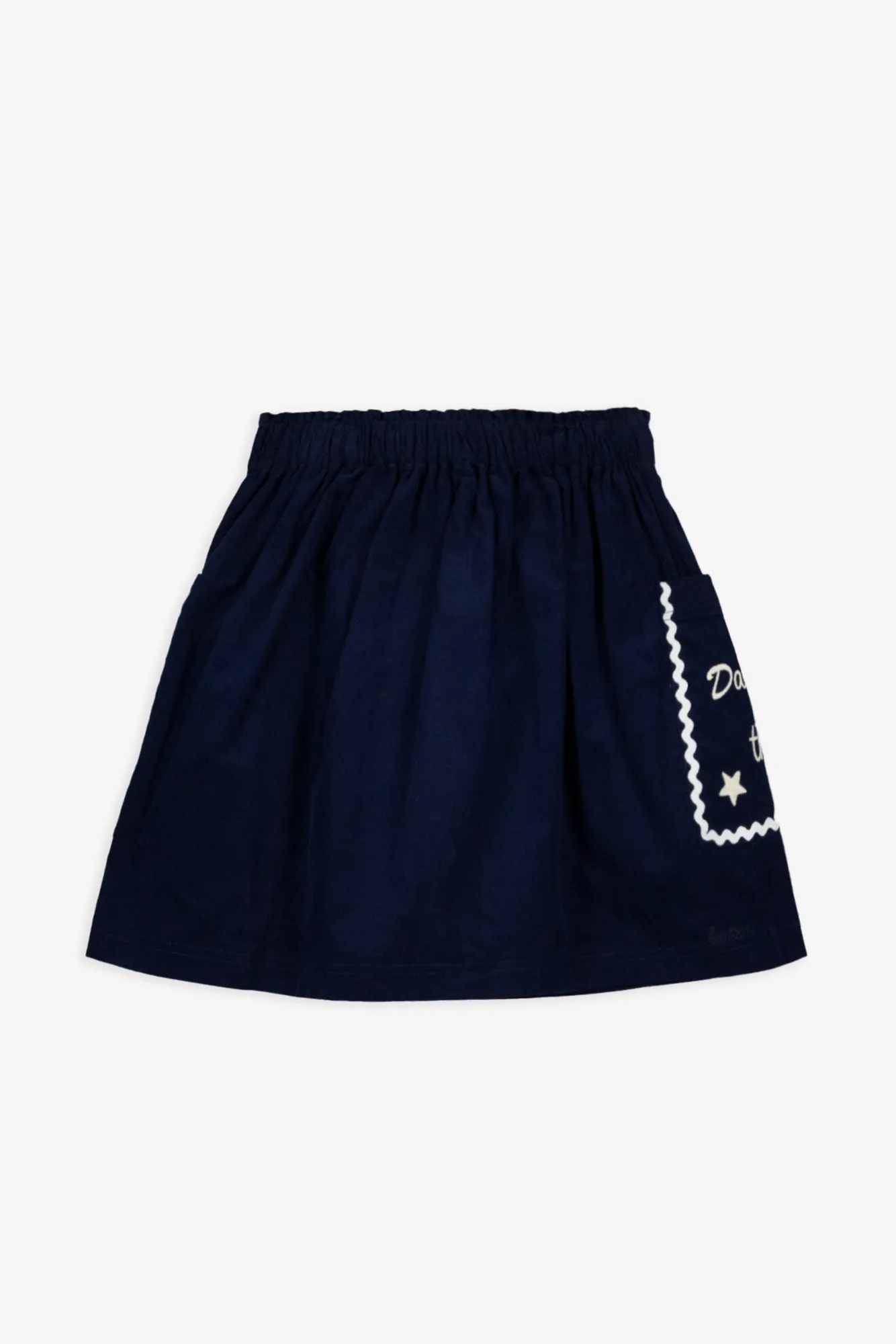 Bonton Ruche nederdel sailor blue bomuld