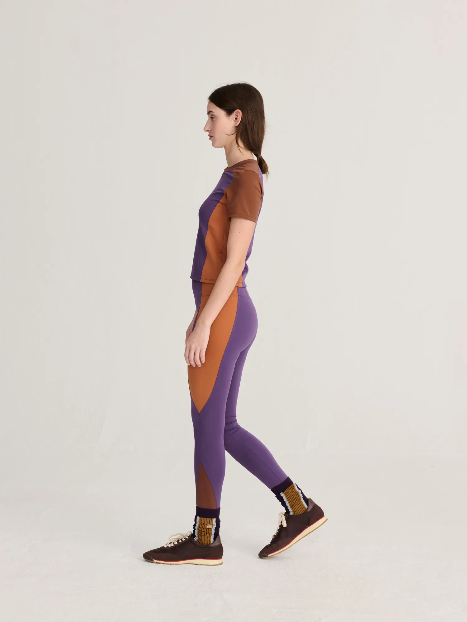 Bobo Choses Color Block leggings karry stræk