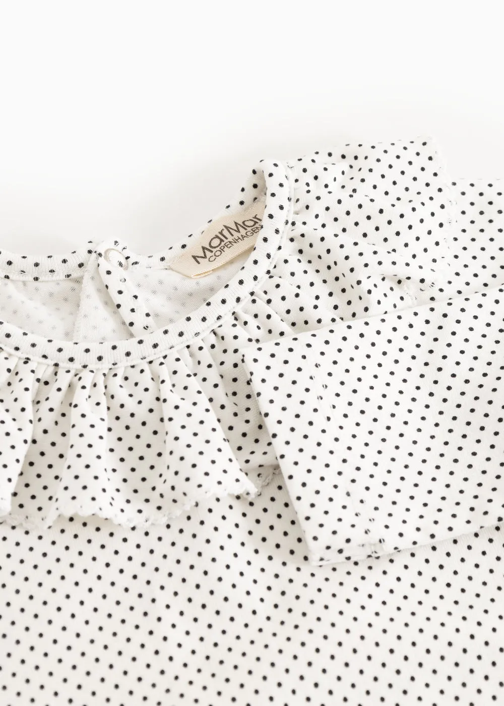 MarMar Berta bodystocking Tiny Dots langærmet modal
