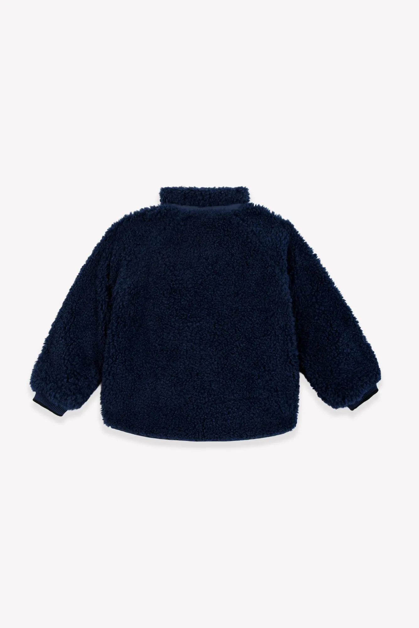 Bonton Pao sailor blue sherpa jakke til børn