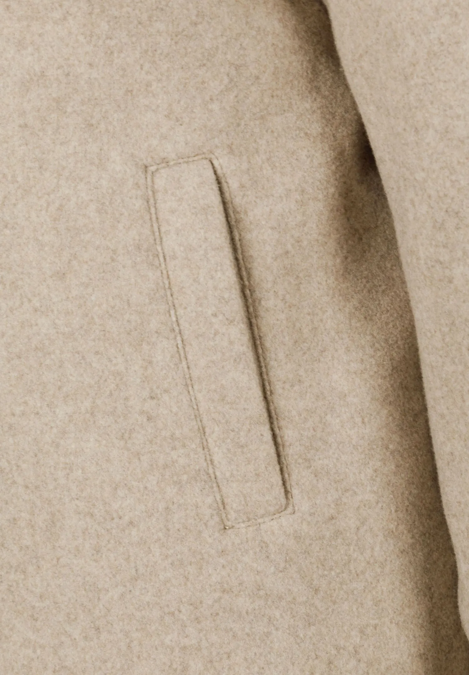 Minoti 43316 frakke til drenge sandbeige varm