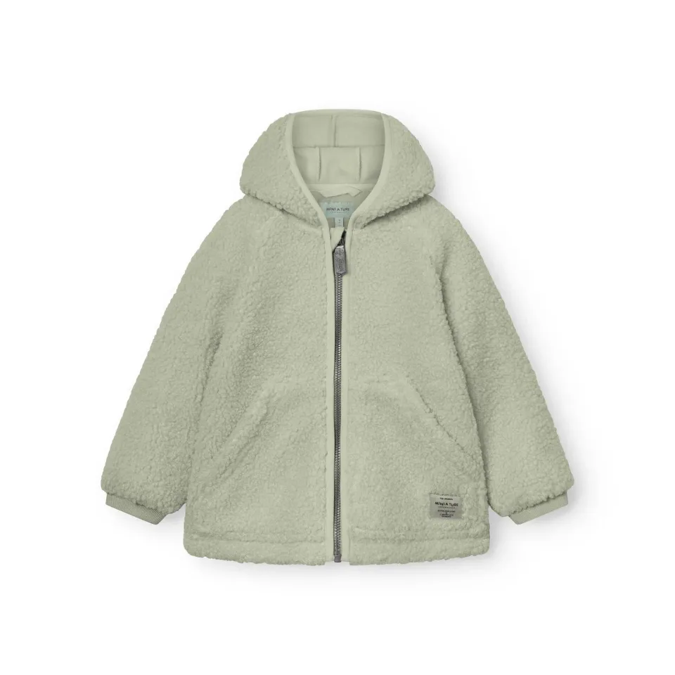 MINI A TURE MATLIFF teddyfleece jakke genanvendt