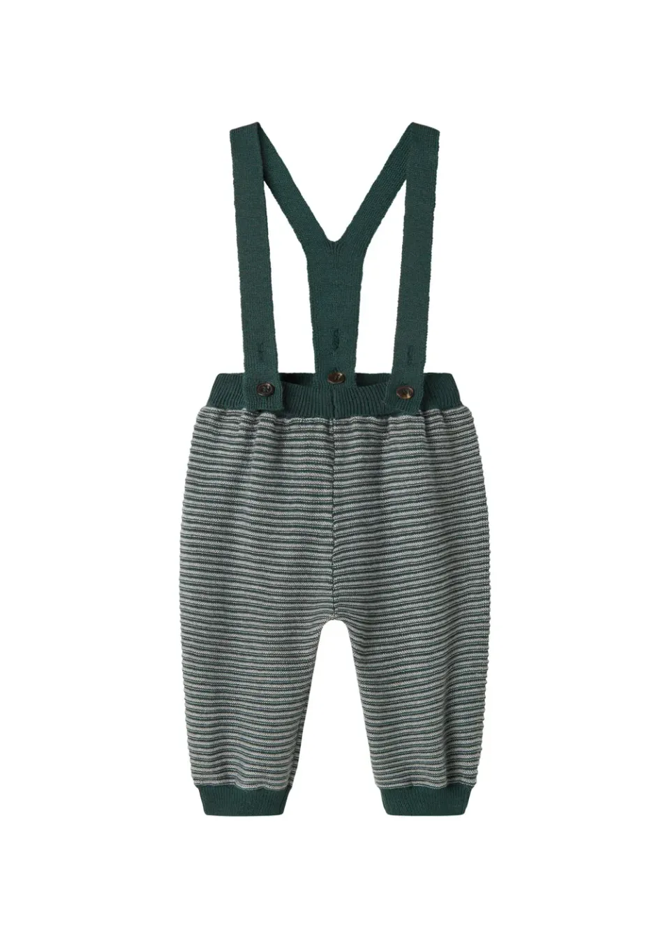 MarMar Perrin strikbukser Dark Leaf Stripe bomuld