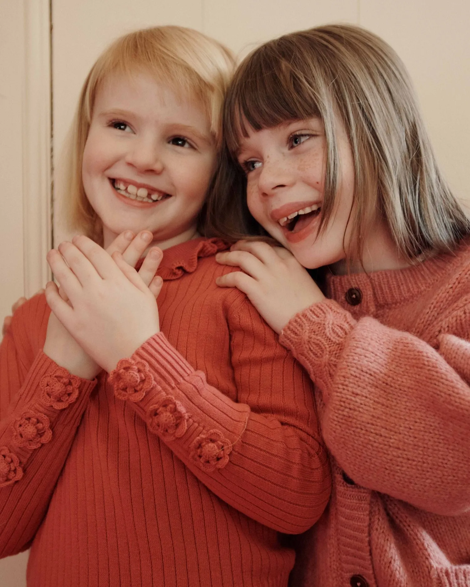 Emile et Ida Framboise pullover bomuld rosa