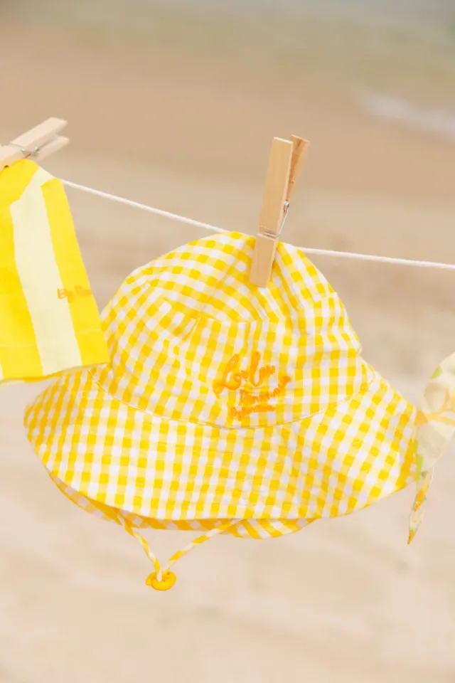 Bonton Loulou Labobine Vichy solhat 42 gul bomuld