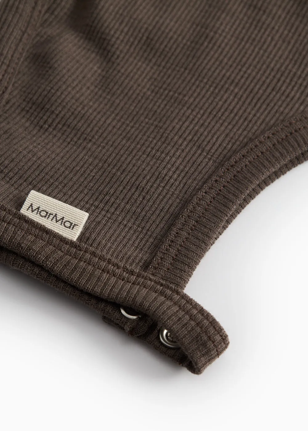 MarMar Hoody uld rib hue Terre brun