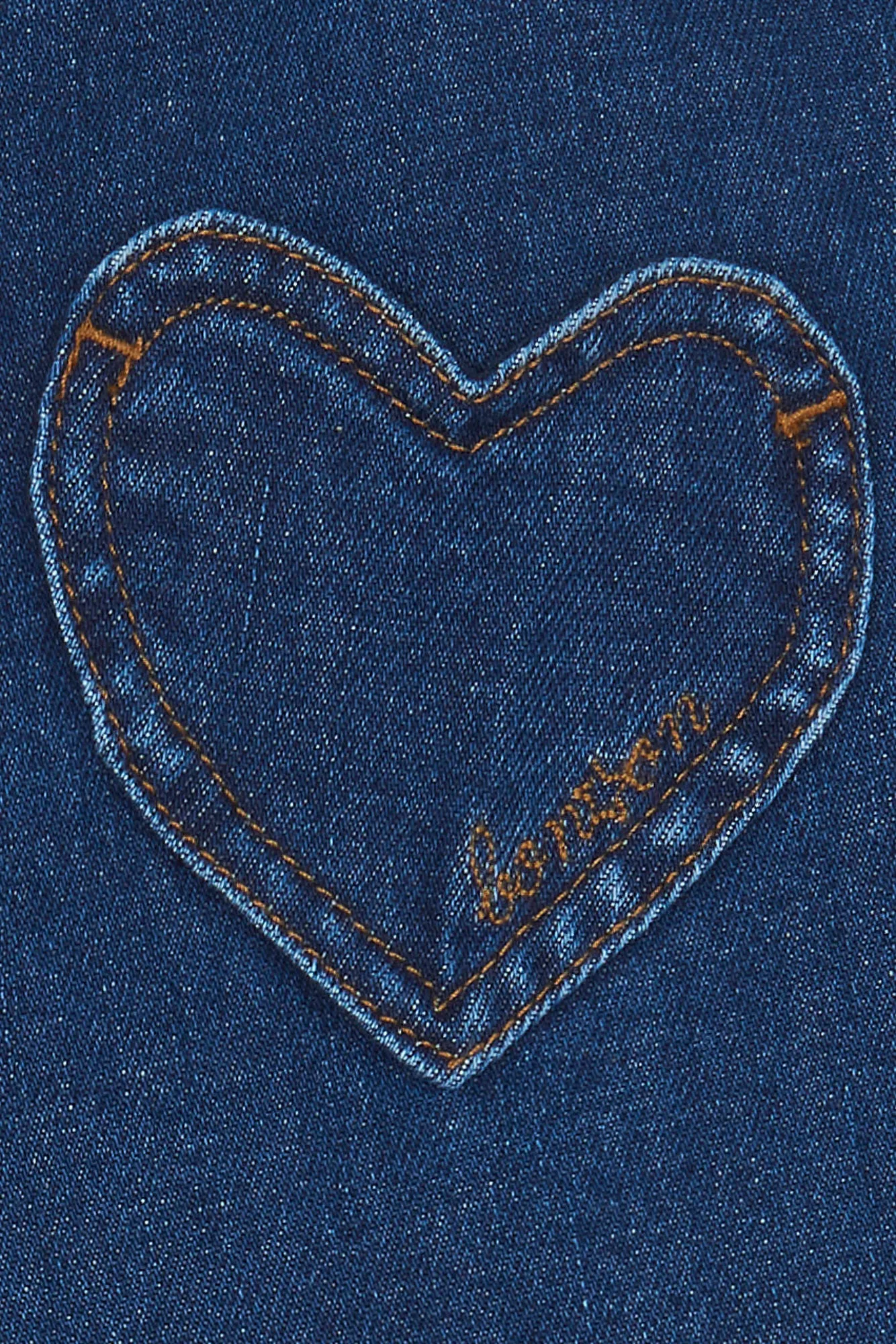 Bonton Duck jean rå denim blå 6A