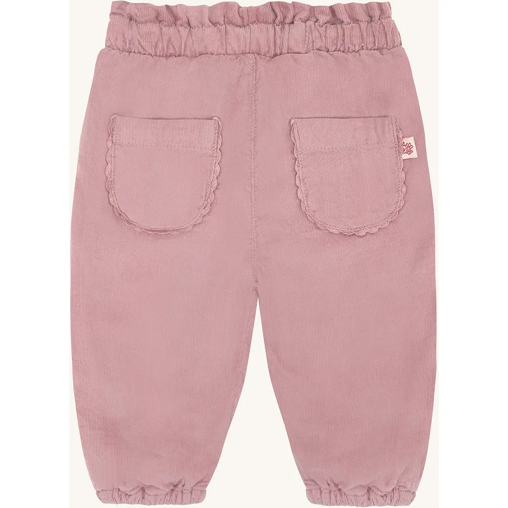 Hust & Claire Trine Corduroy bukser Heather bomuld