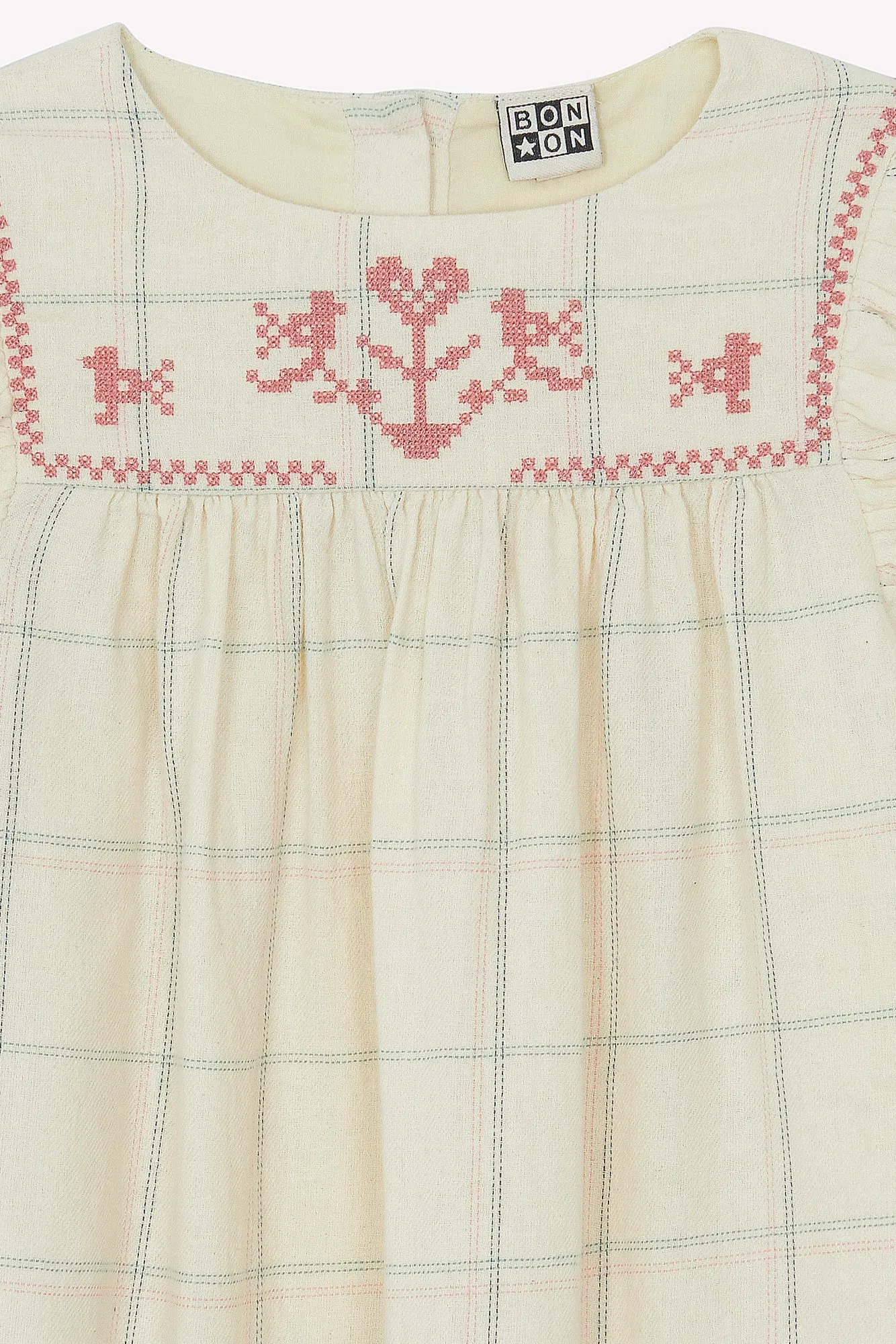 Bonton Delia Carreau Winter kjole ternet 2-14 år