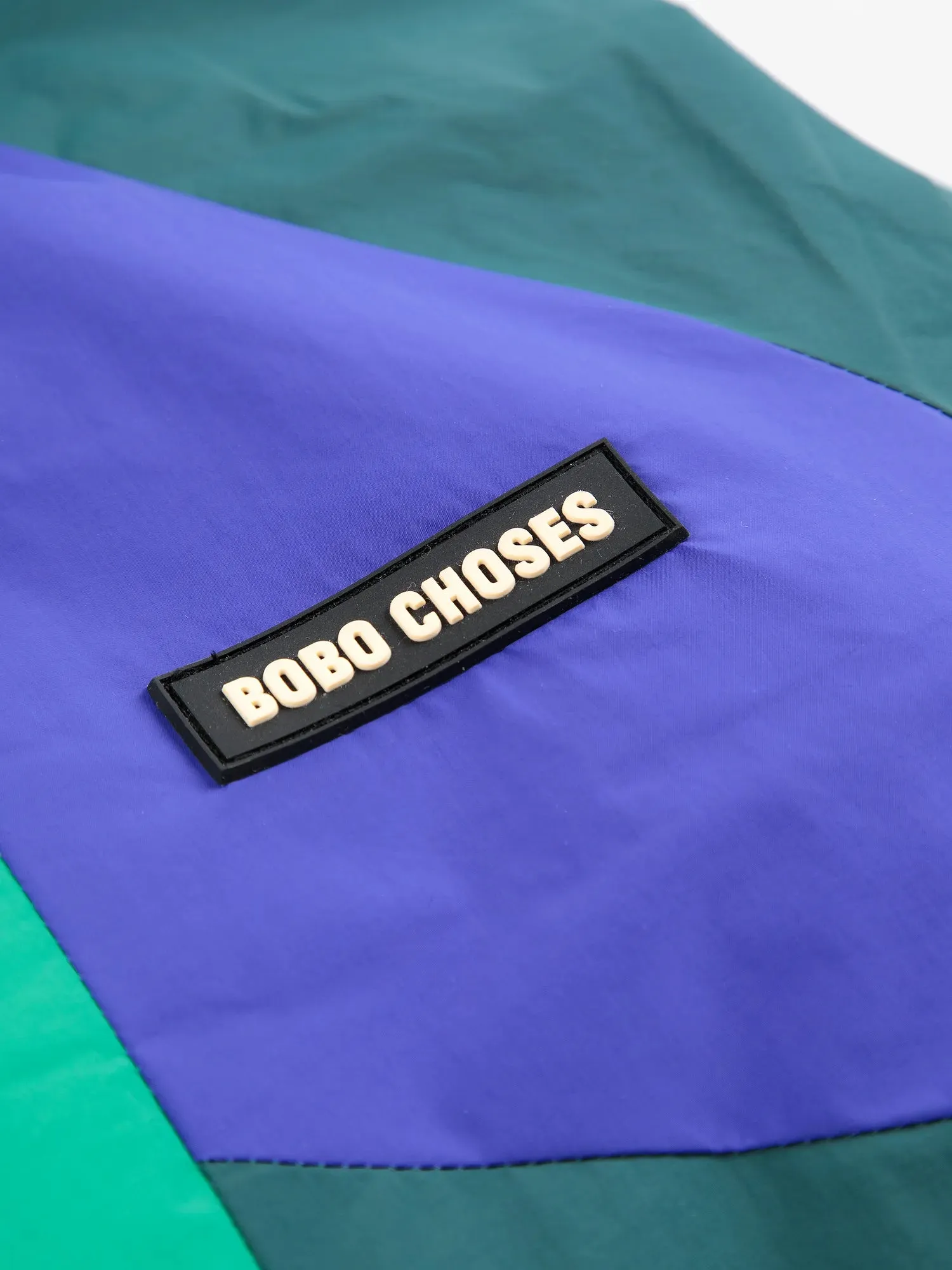 Bobo Choses Almost Moiré anorak navy 2-3Y vendbar